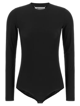 Maison Margiela Schwarzer Polyamid-Body