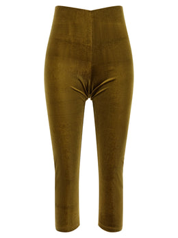 The Andamane Zweifarbige Polyester-Leggings