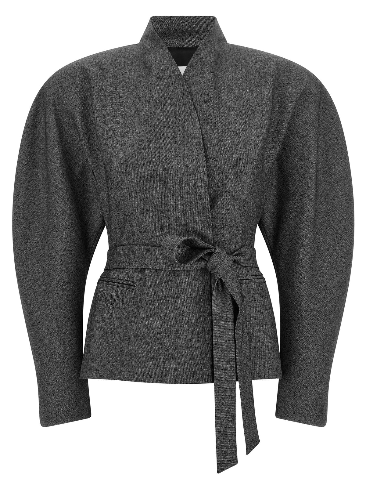 The Andamane Grauer Polyester-Blazer