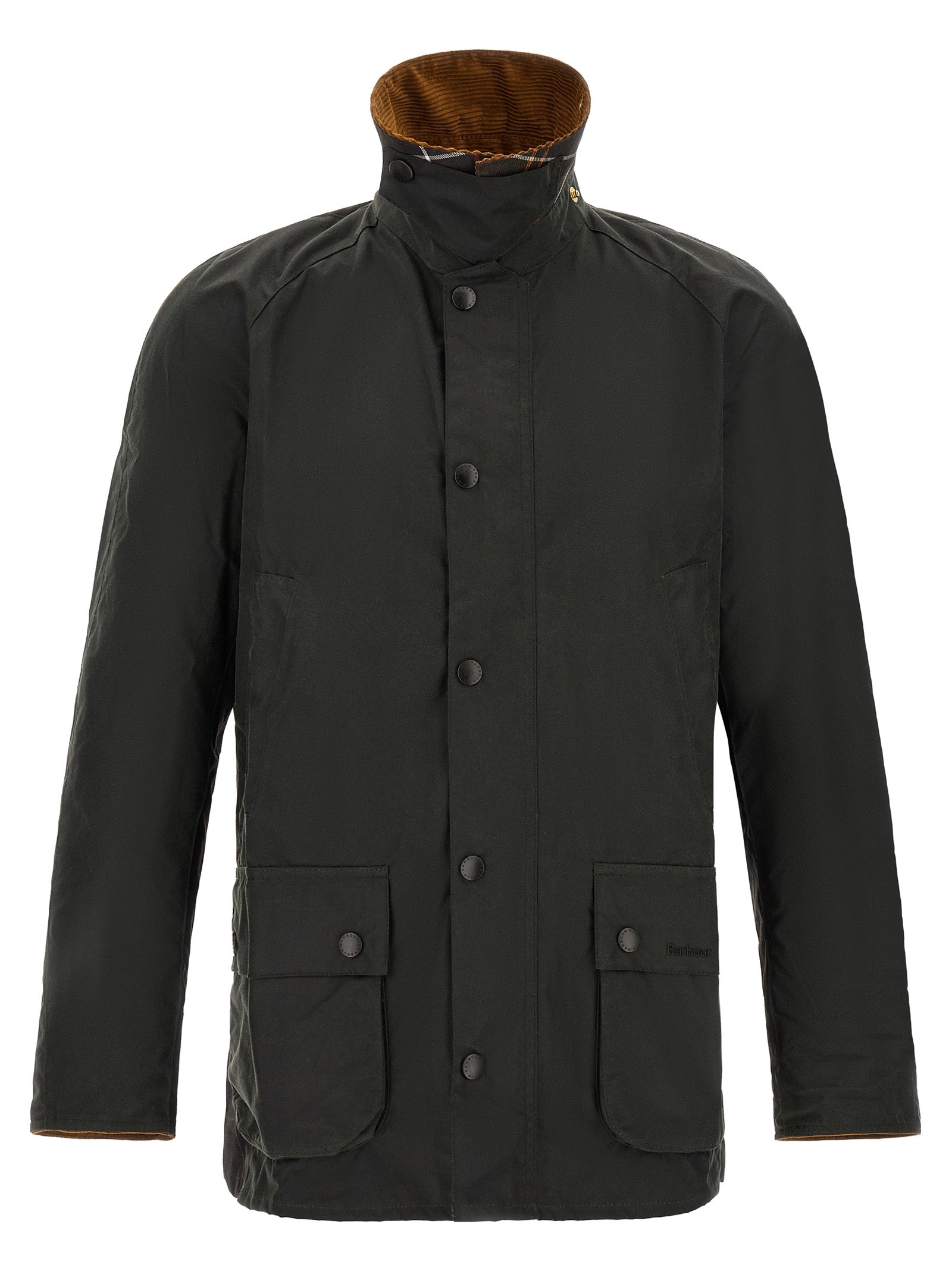 Barbour Zweifarbige Baumwoll-Shell-Jacke