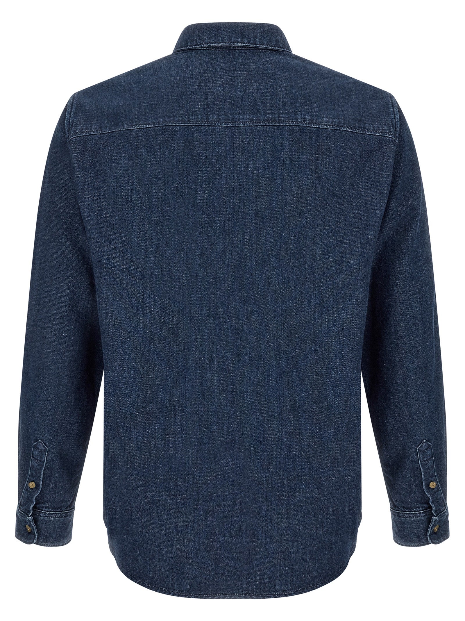 A.P.C. Blaue Baumwollbluse