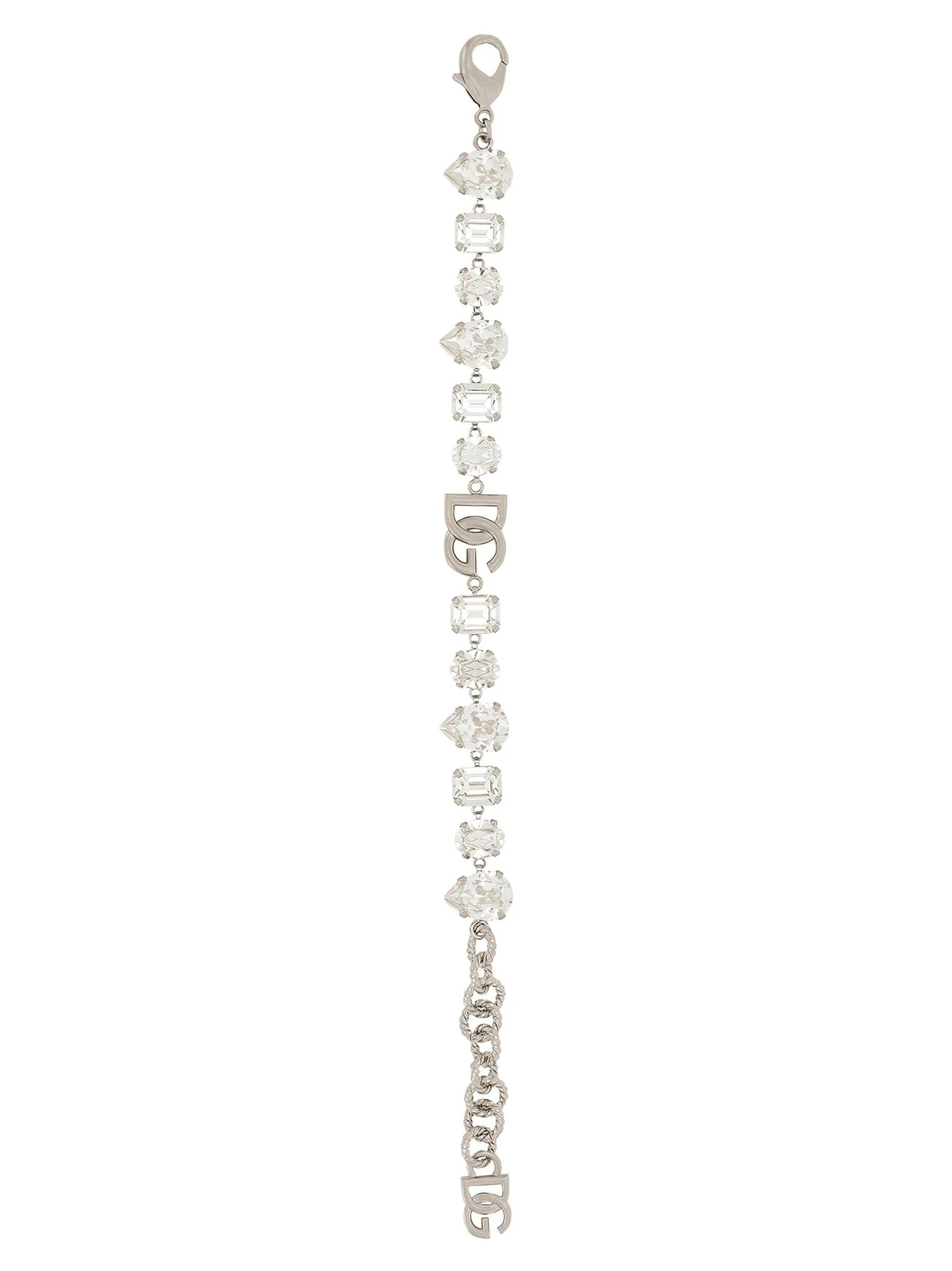 Dolce & Gabbana Armband aus Messing mit Silber-Finish