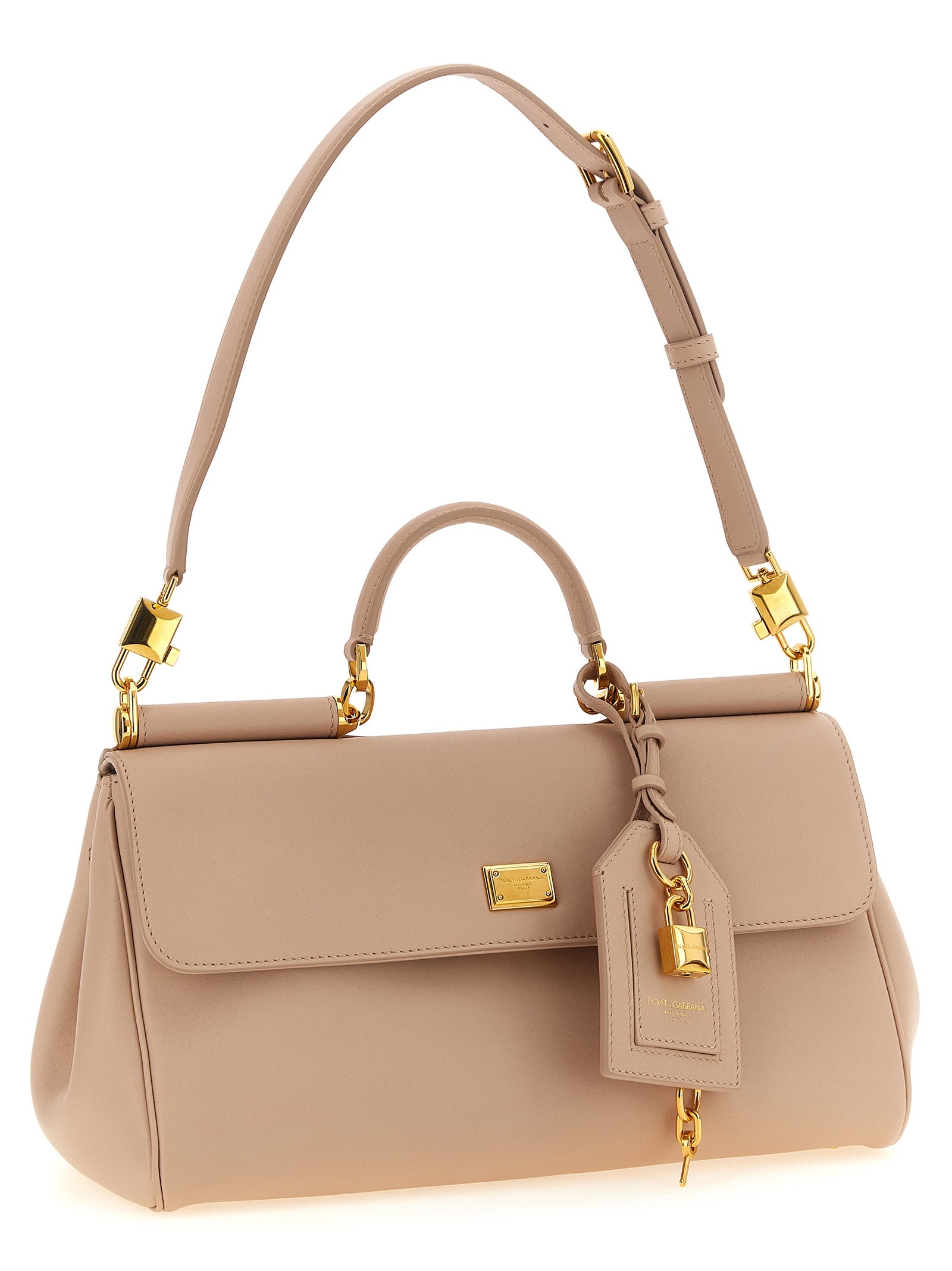 Dolce & Gabbana Multicolor Leder Handtasche