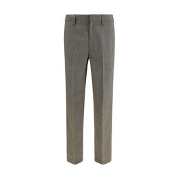 Prada Braune Hose aus Wolle vom Widder
