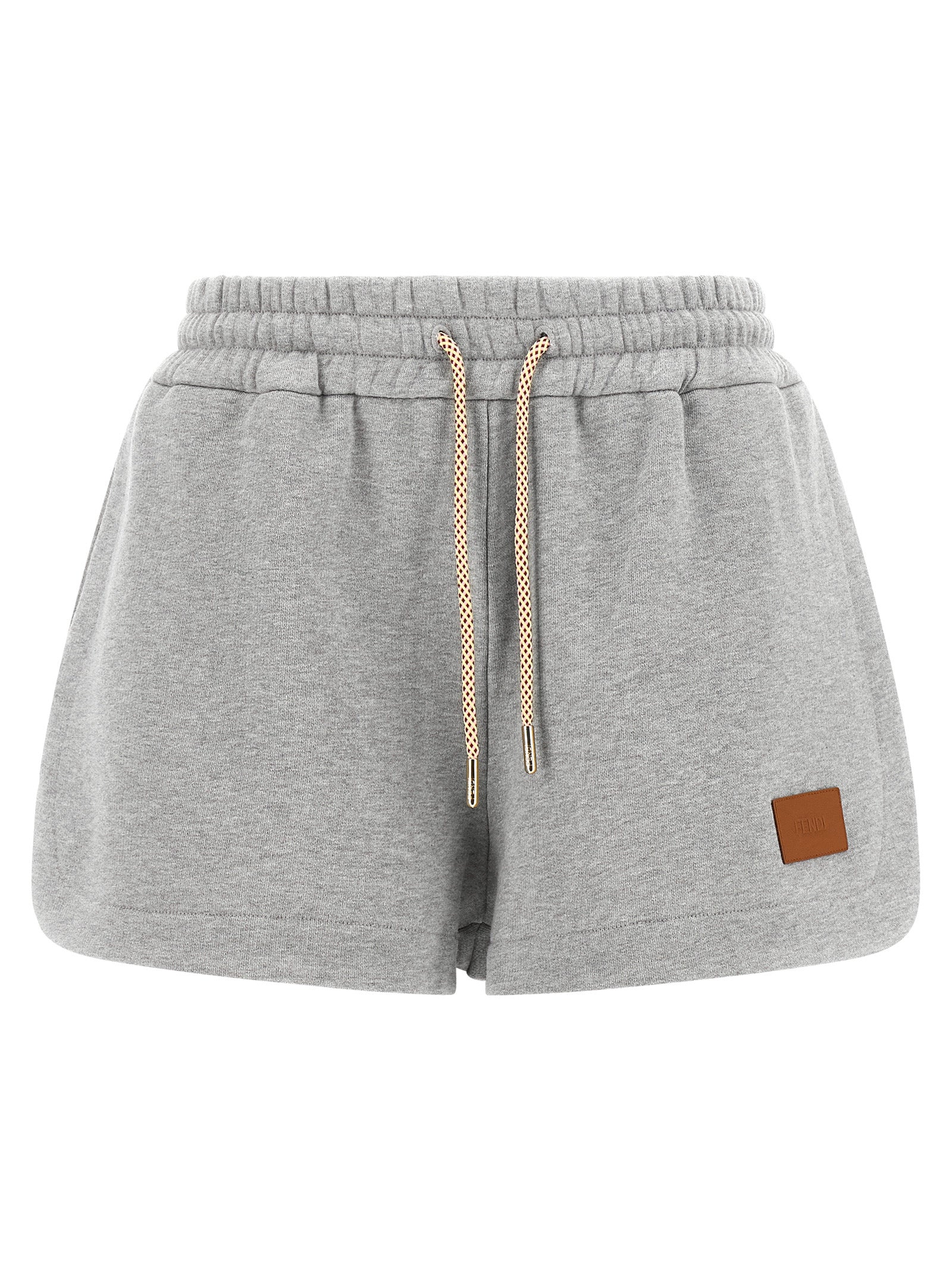 Fendi Graue Cargoshorts aus Baumwolle