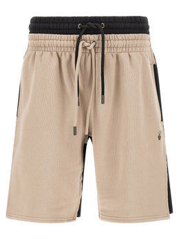 Off-White Mehrfarbige Baumwoll-Bermudashorts