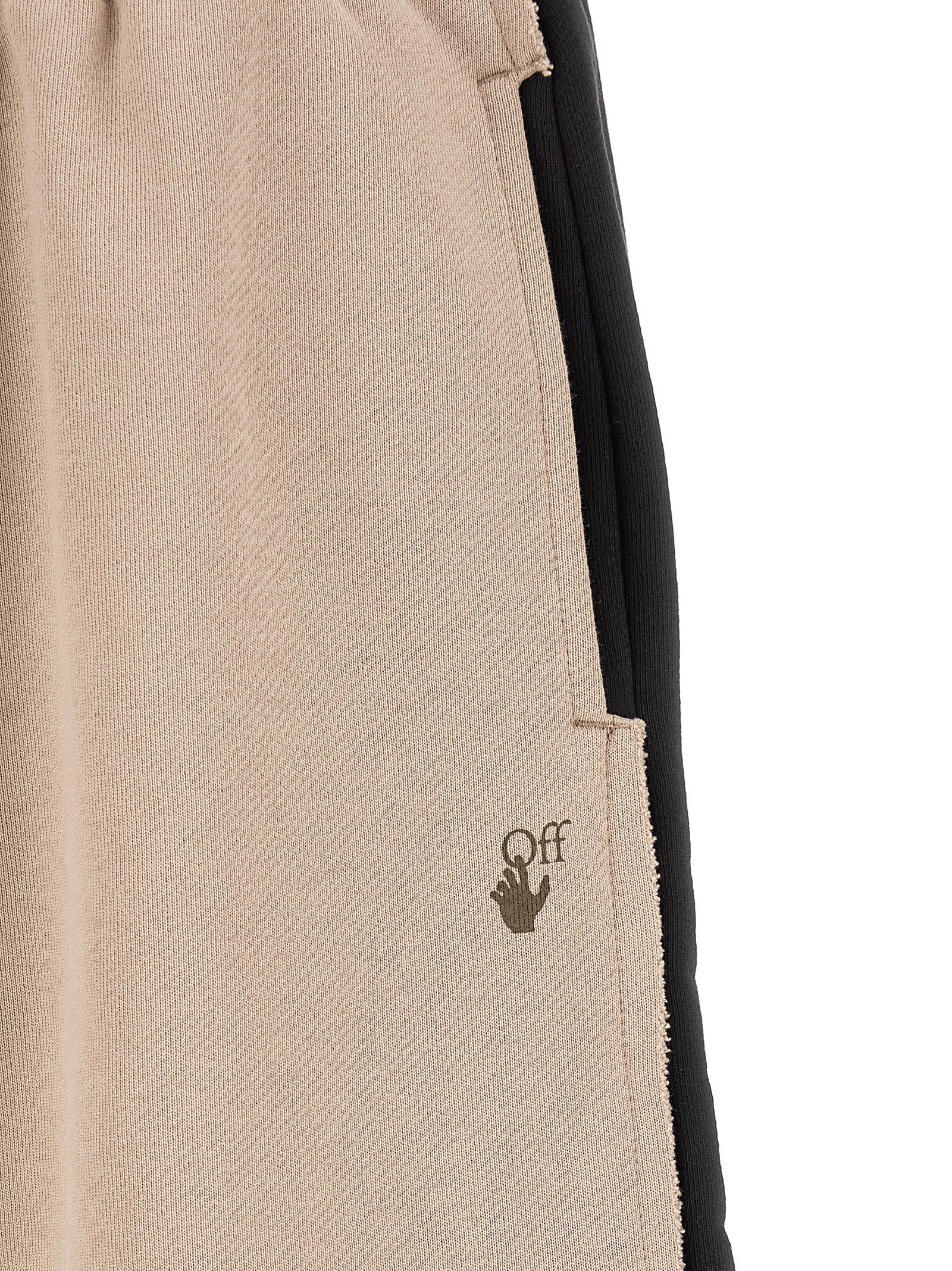 Off-White Mehrfarbige Baumwoll-Bermudashorts