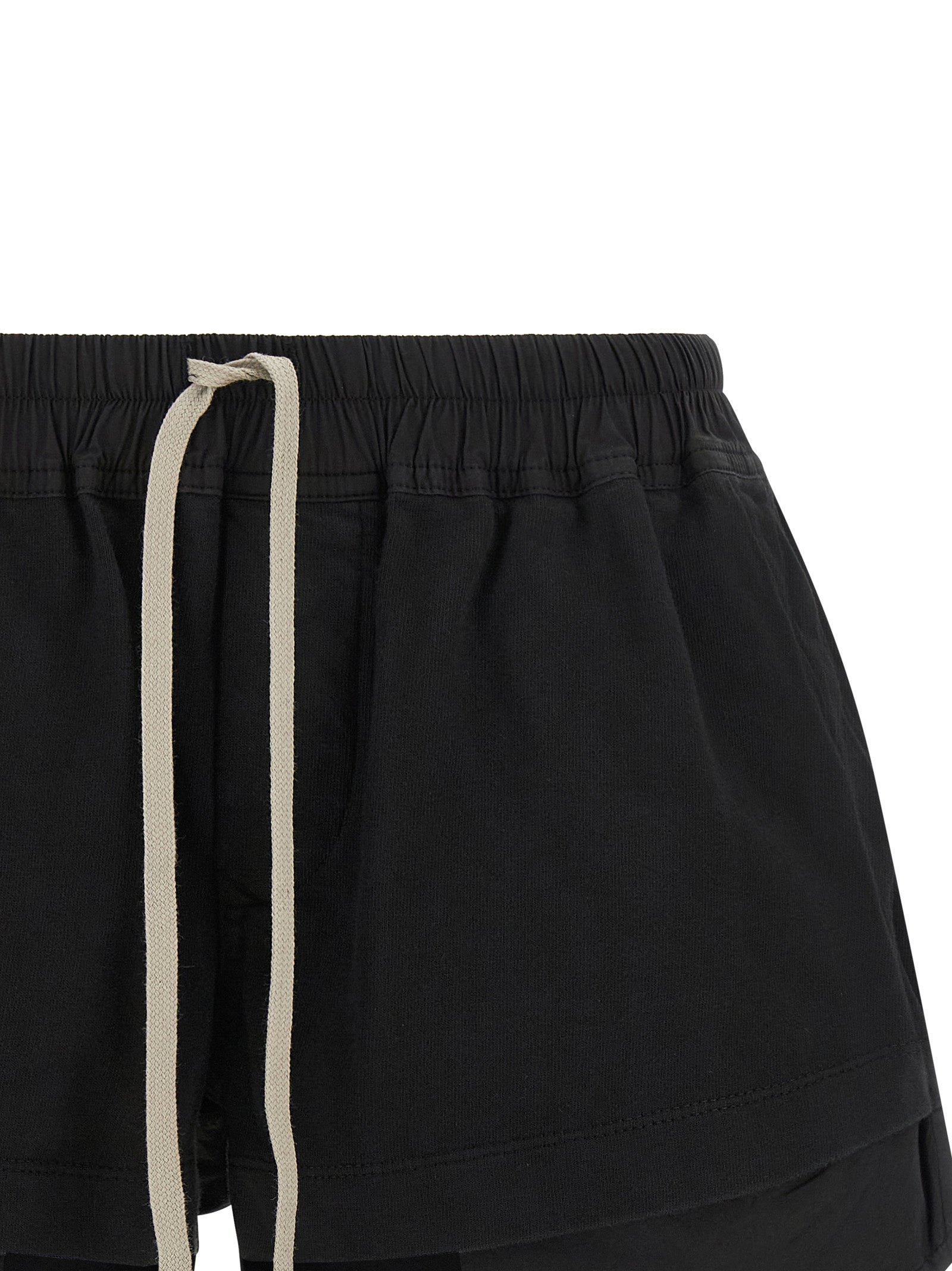 DRKSHDW Schwarze Baumwoll-Bermudashorts