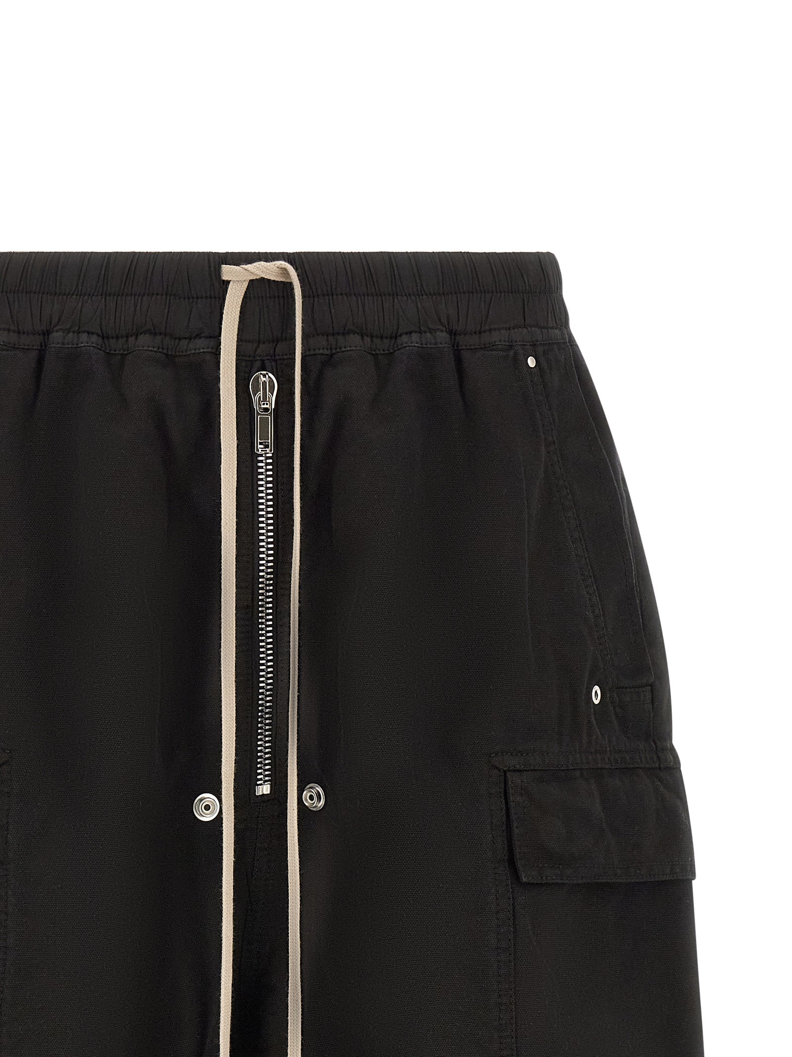 DRKSHDW Schwarze Baumwoll-Bermudashorts