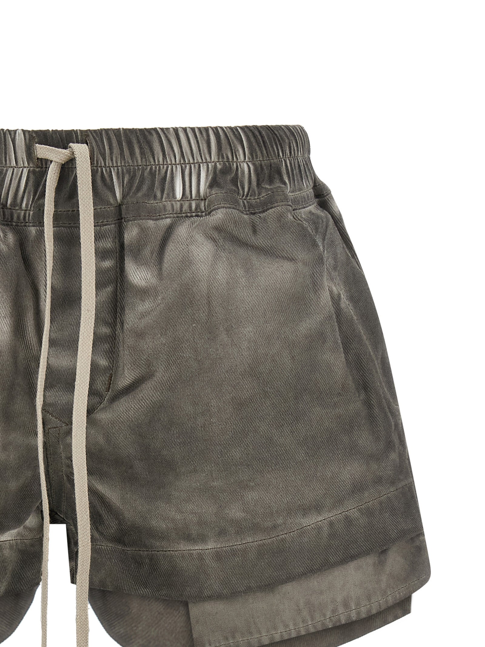 DRKSHDW Graue Cargoshorts aus Baumwolle