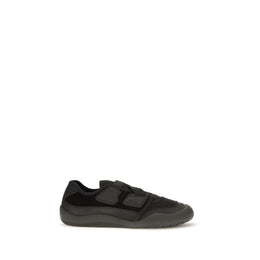 Prada Schwarze Low-Top-Sneaker aus Nylon