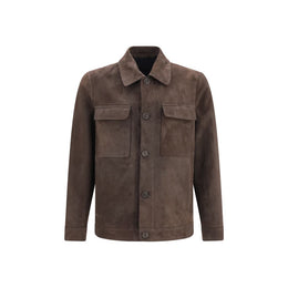 Salvatore Santoro Braune Lederjacke