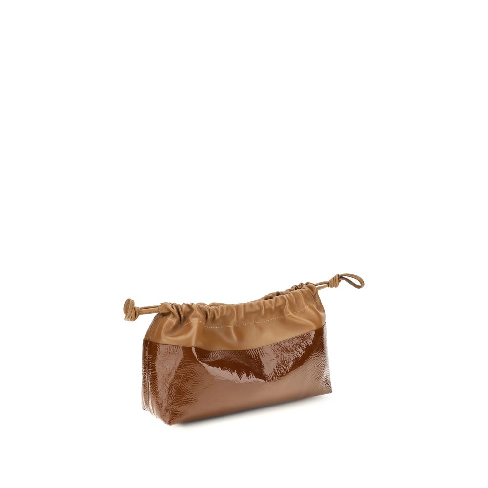 Pierre Hardy Bicolor Calf Leather Bos Taurus Schultertasche