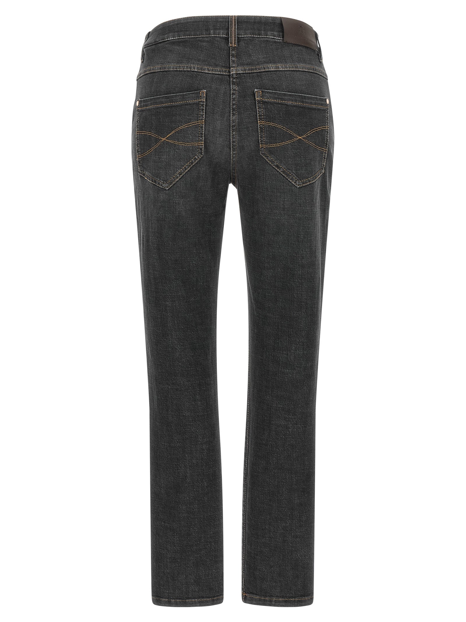 Brunello Cucinelli Graue Slim Fit Jeans aus Baumwolle