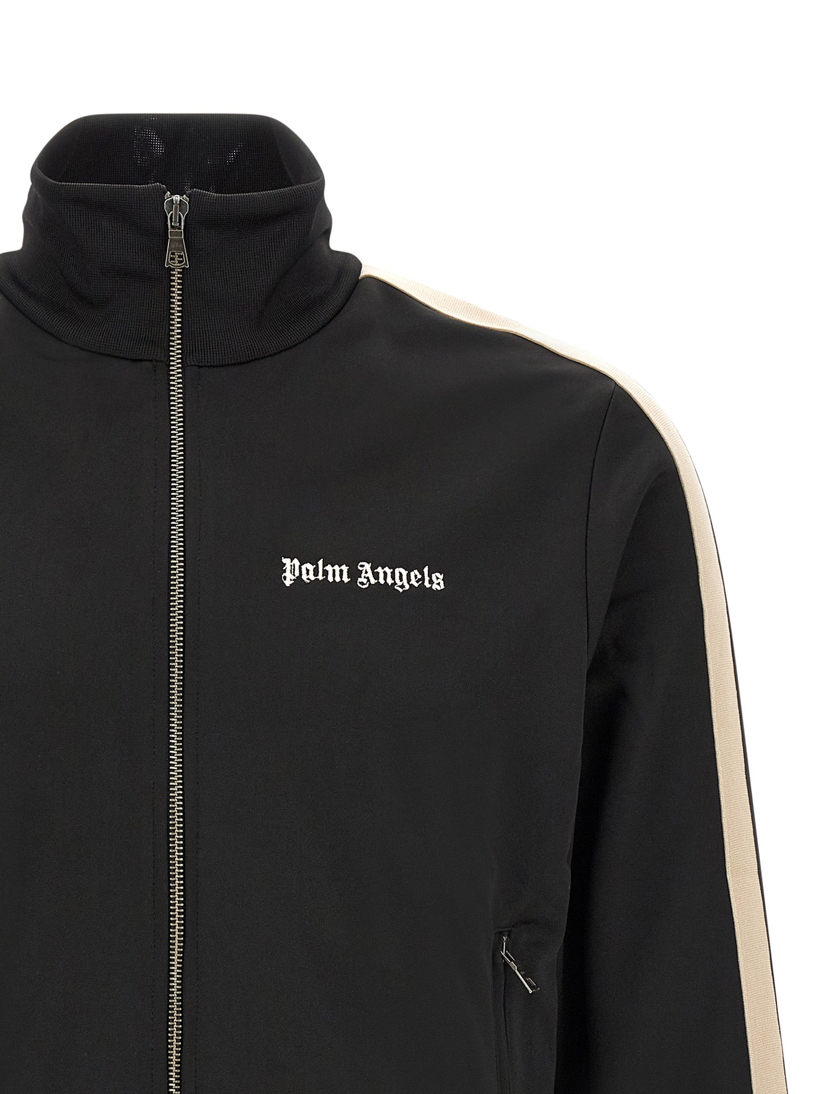 Palm Angels Schwarzer Polyester-Sweatshirt