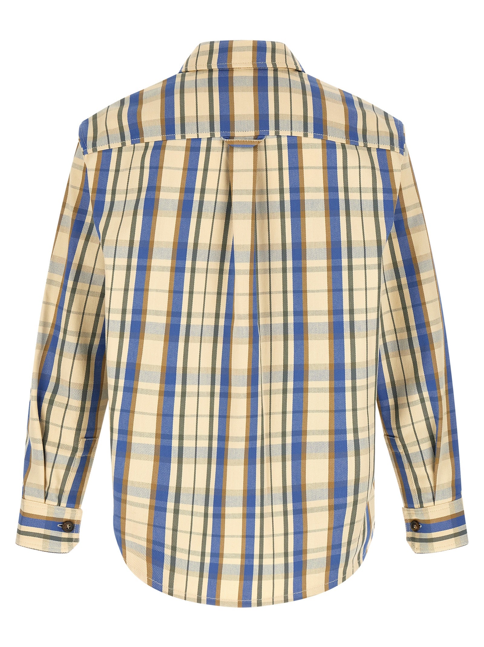 A.P.C. Zweifarbige Baumwollbluse