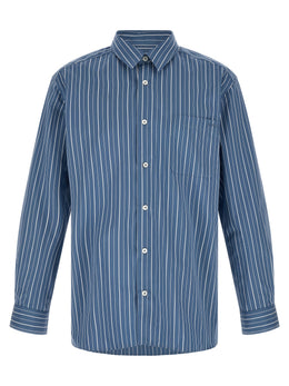 A.P.C. Blaue Baumwollbluse