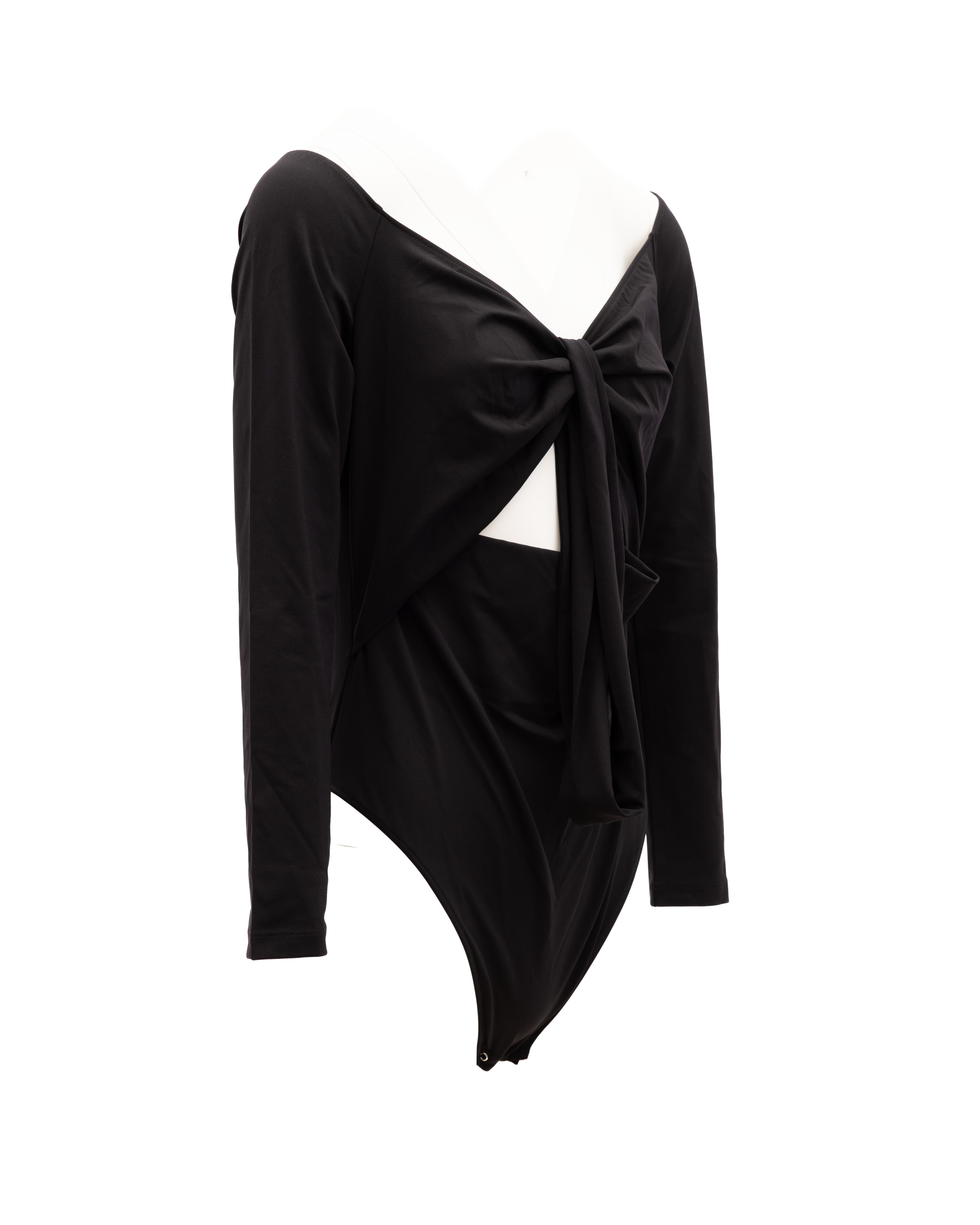 Alexander McQueen Schwarzes und weißes Baumwolltop