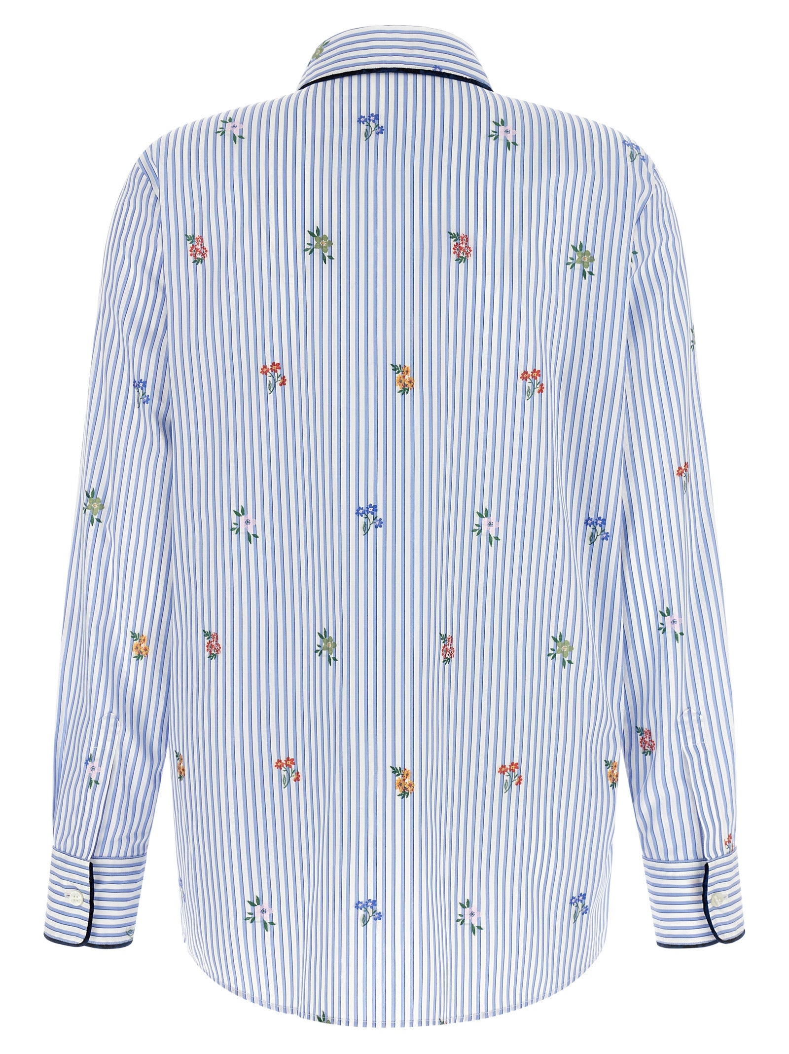 Etro Blaue Baumwollbluse