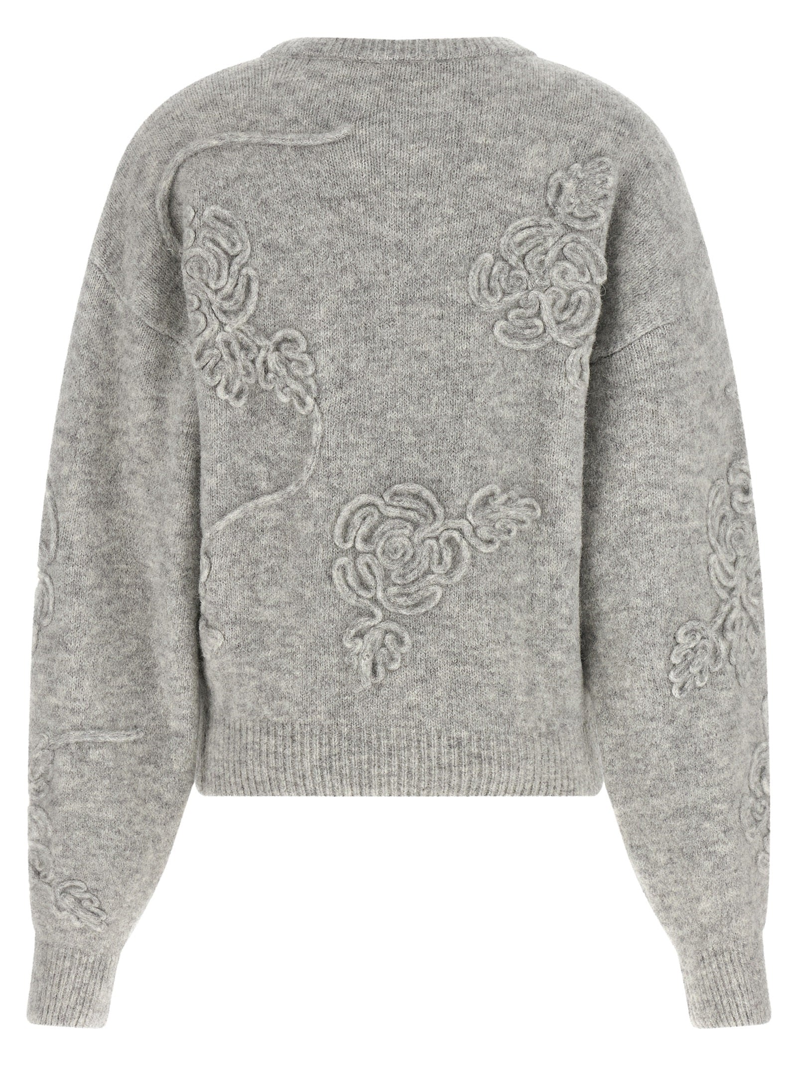 ROTATE BIRGER CHRISTENSEN Grauer Wollcardigan