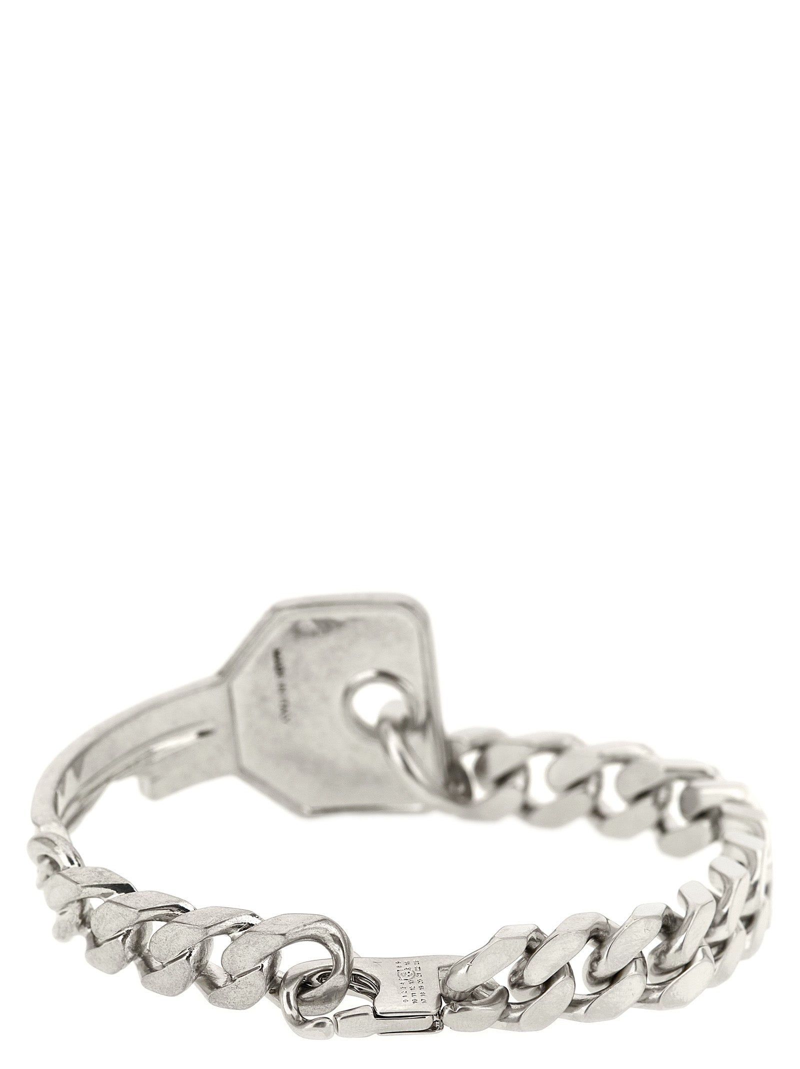 MM6 Maison Margiela Armband aus Messing mit Silber-Finish