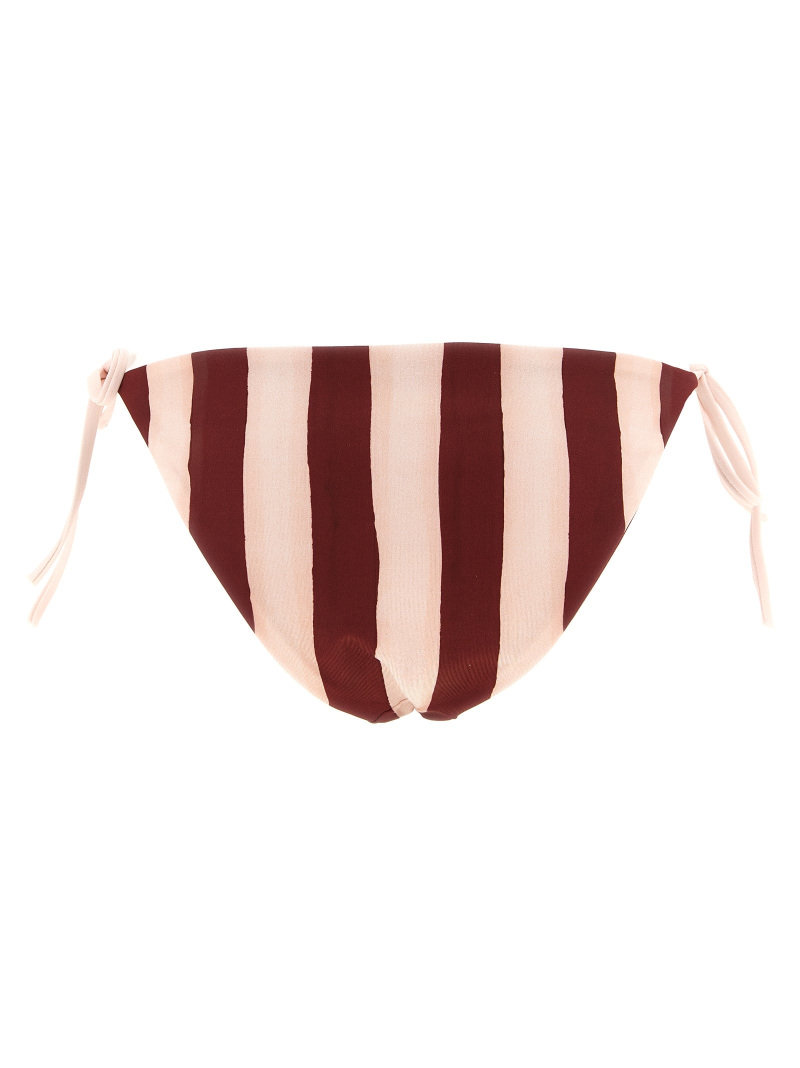 Fendi Bordeaux-farbener Polyester-Bikini