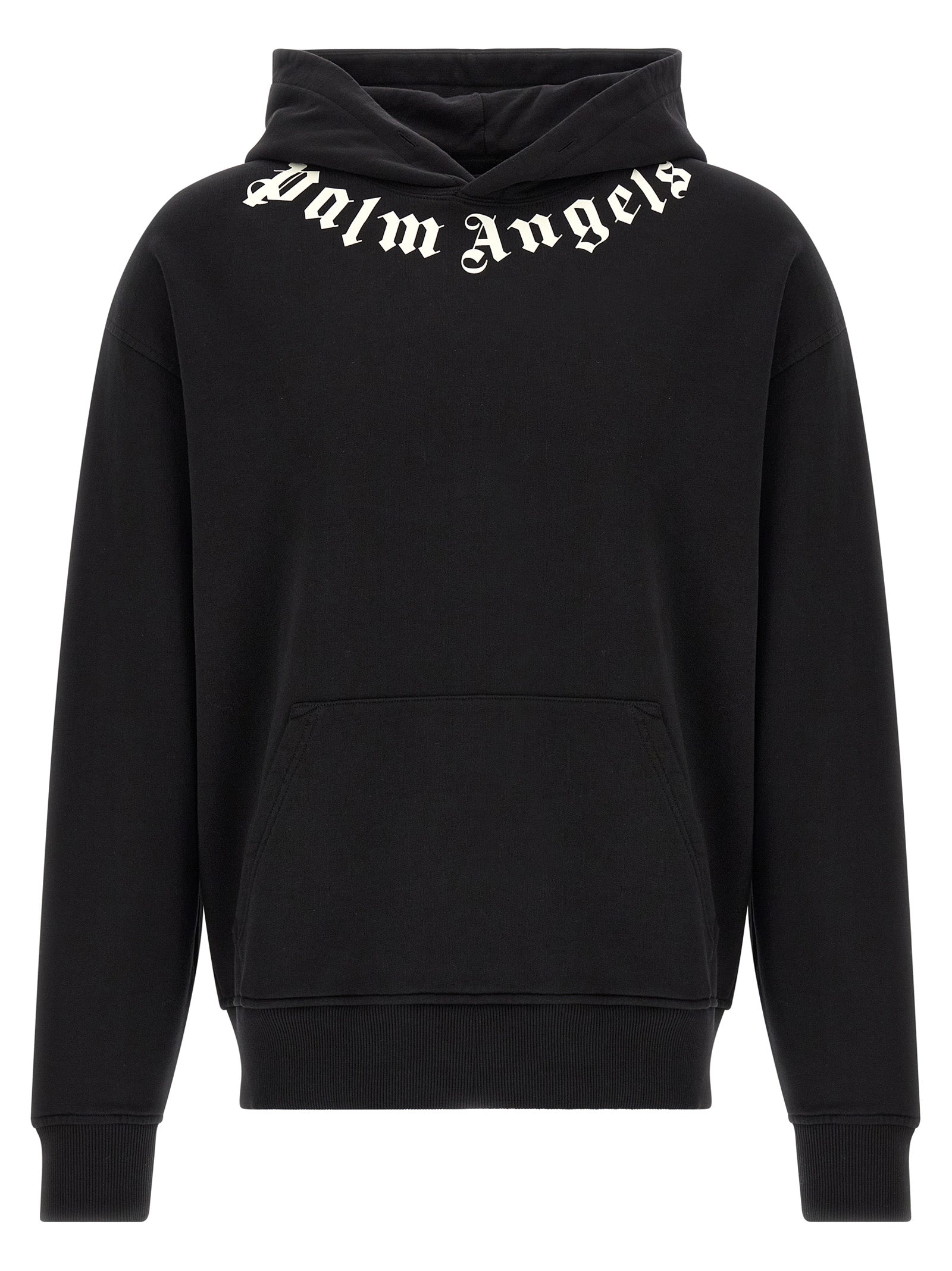 Palm Angels Schwarzer Baumwoll-Sweatshirt