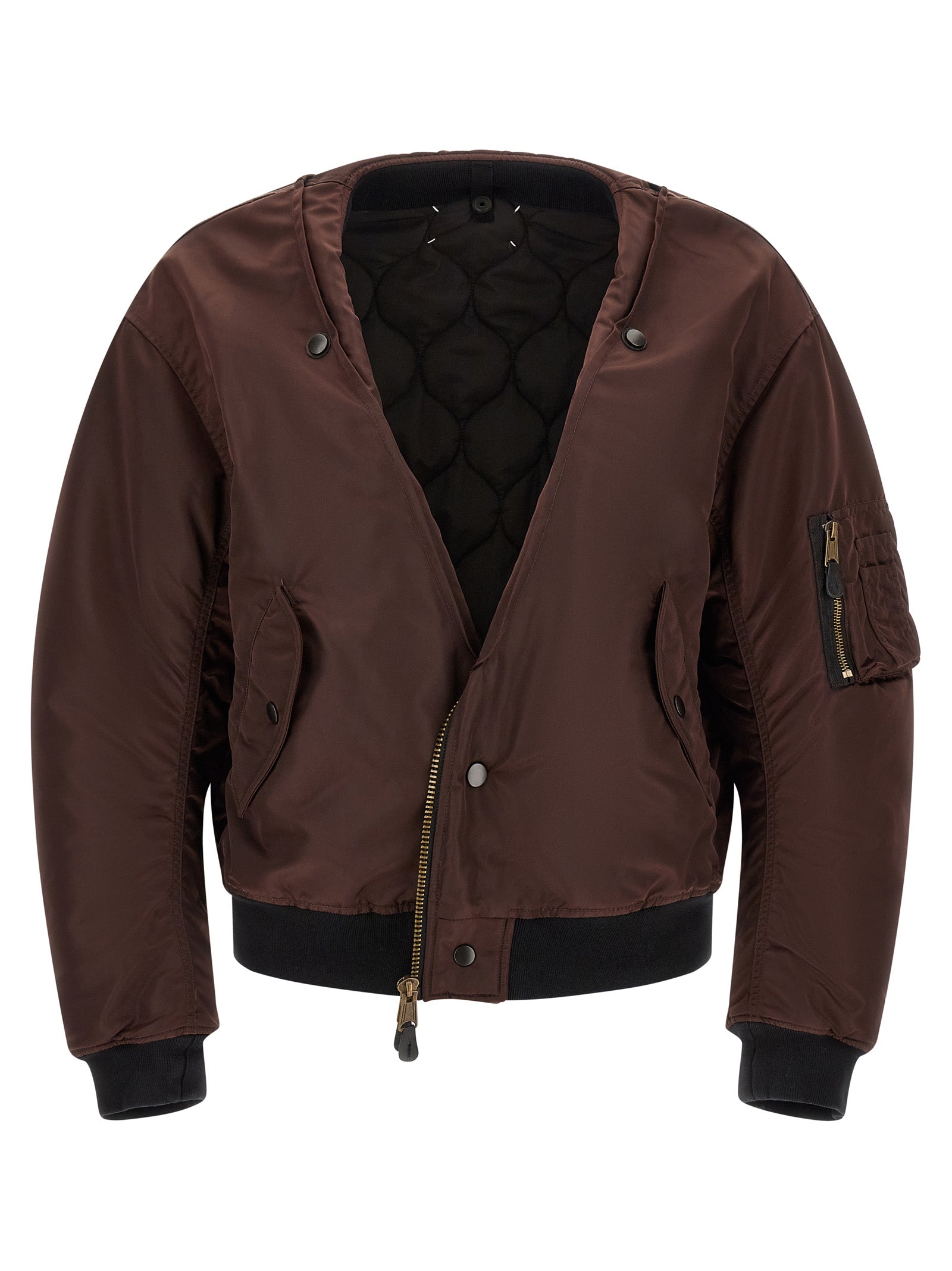 Maison Margiela Multicolor Polyamid Bomberjacke