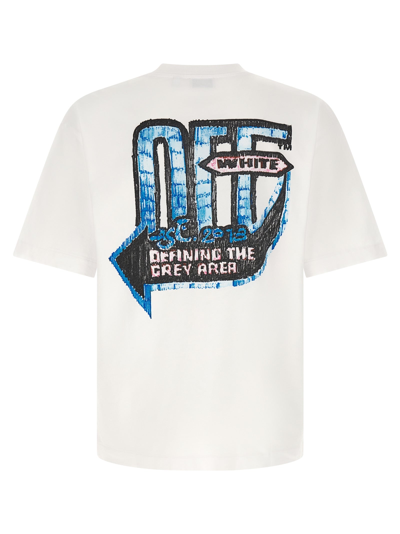 Off-White Weiße Baumwoll-Sportbekleidung