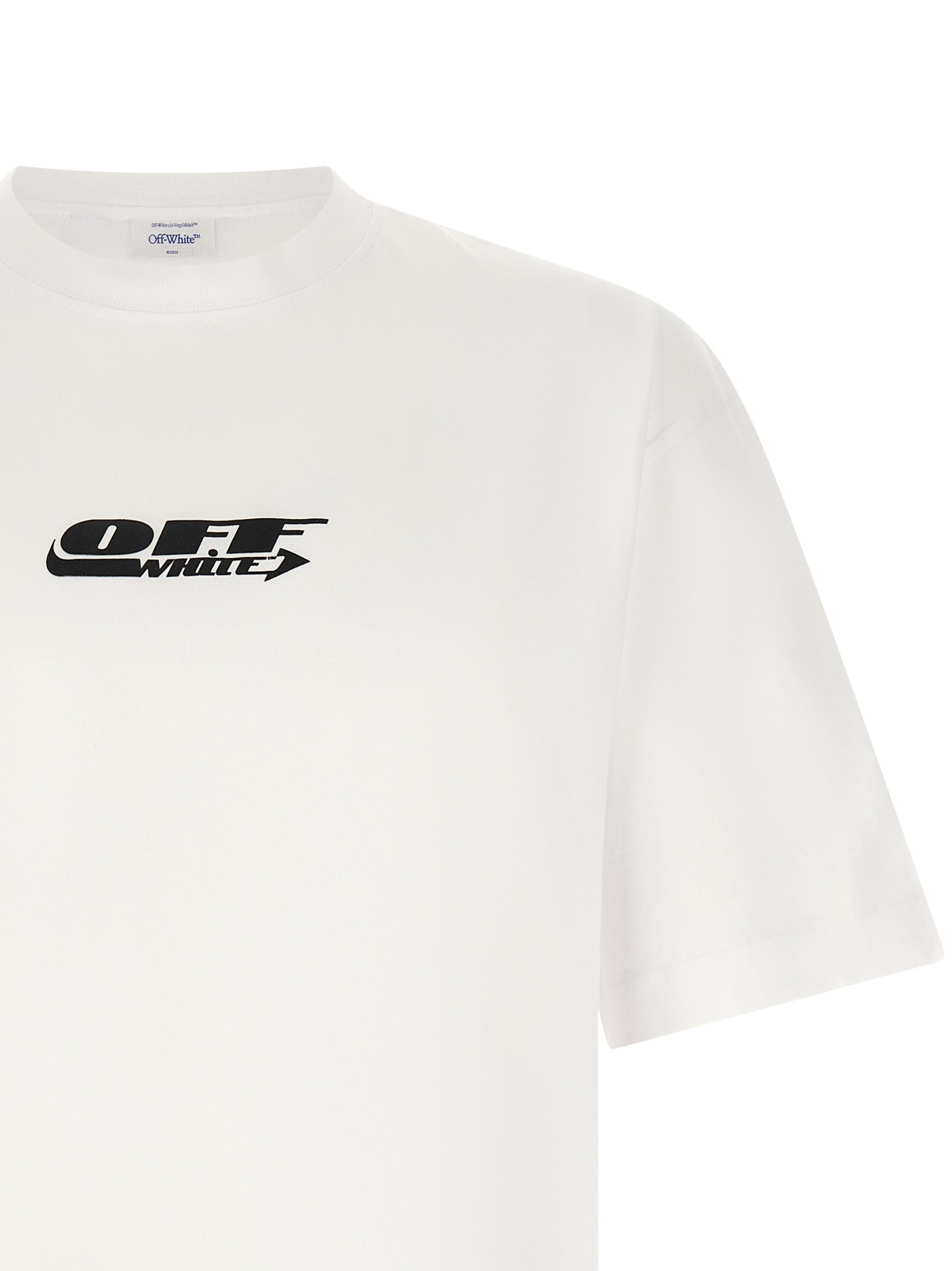 Off-White Weiße Baumwoll-Sportbekleidung