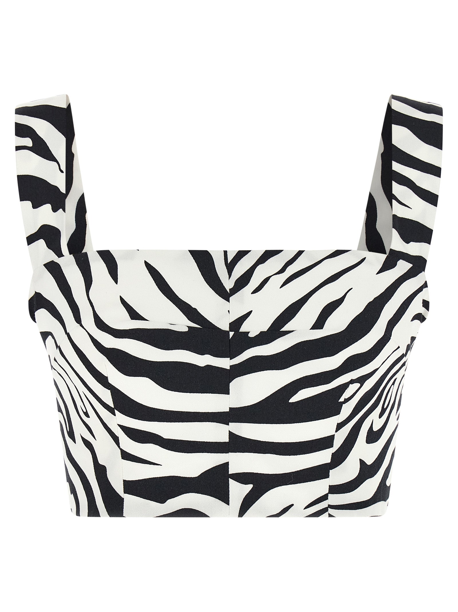Dolce & Gabbana Zweifarbige Baumwoll-Tanktops