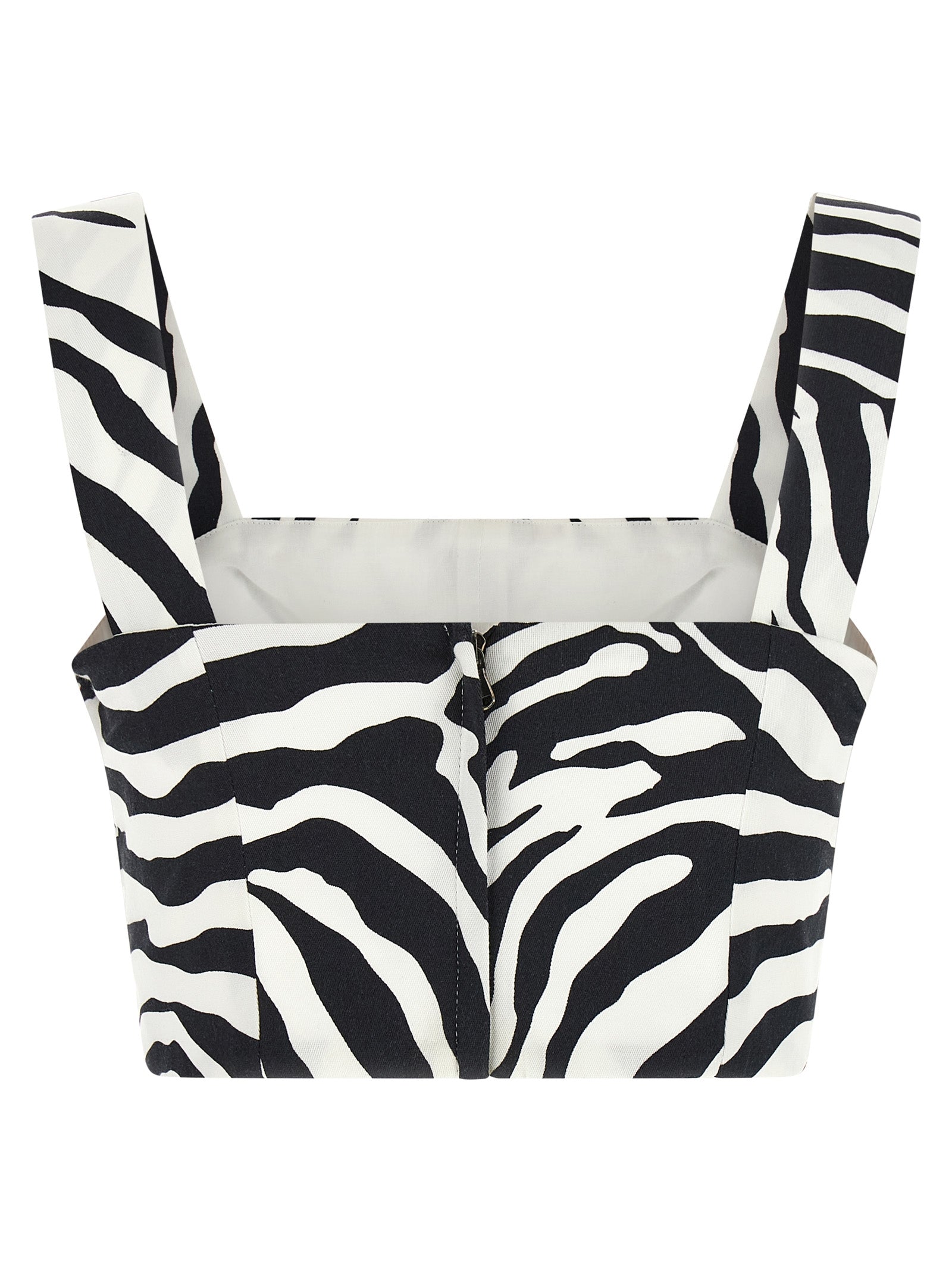 Dolce & Gabbana Zweifarbige Baumwoll-Tanktops