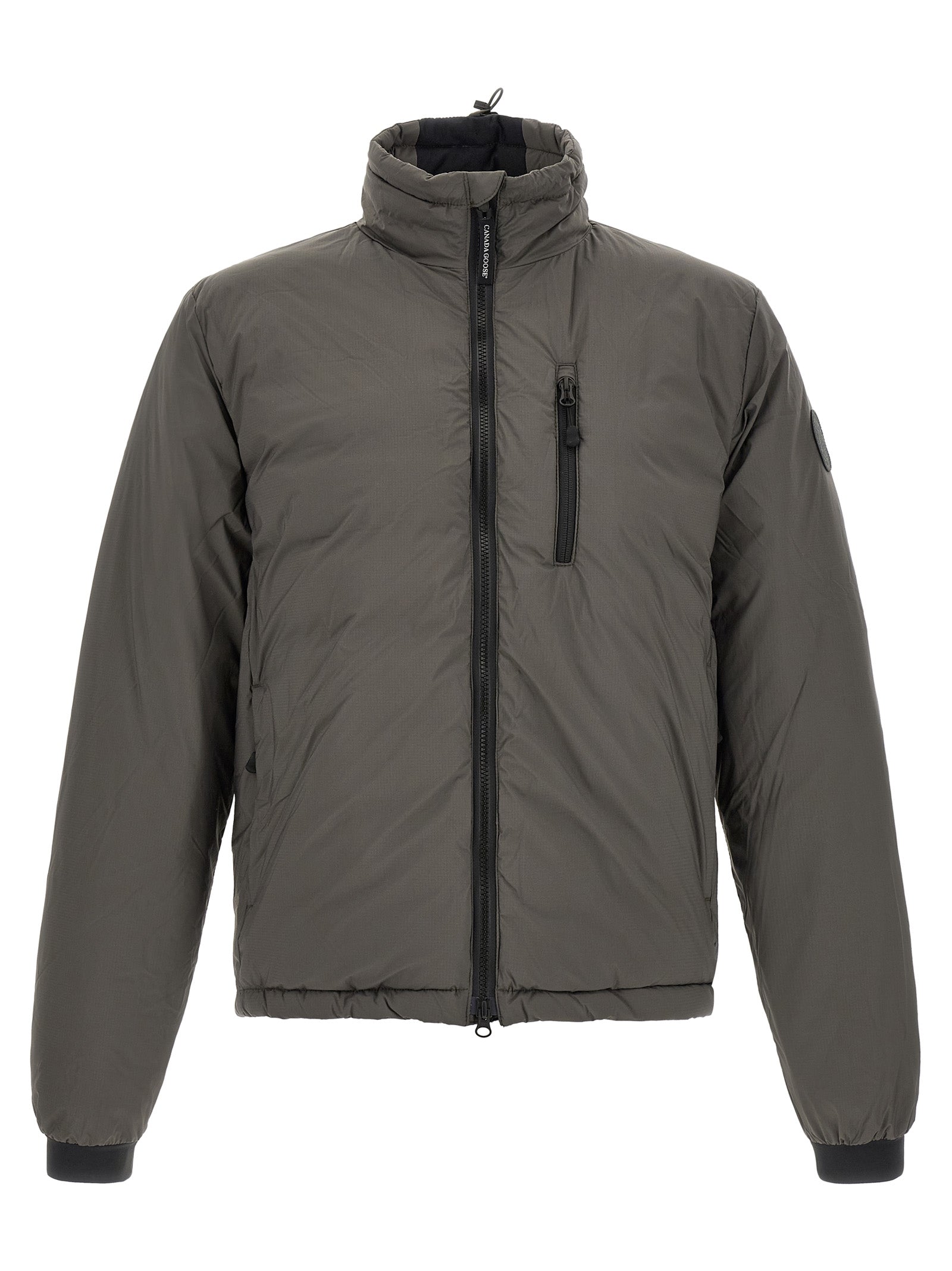 Canada Goose Zweifarbige Polyamid-Steppjacke in voller Länge