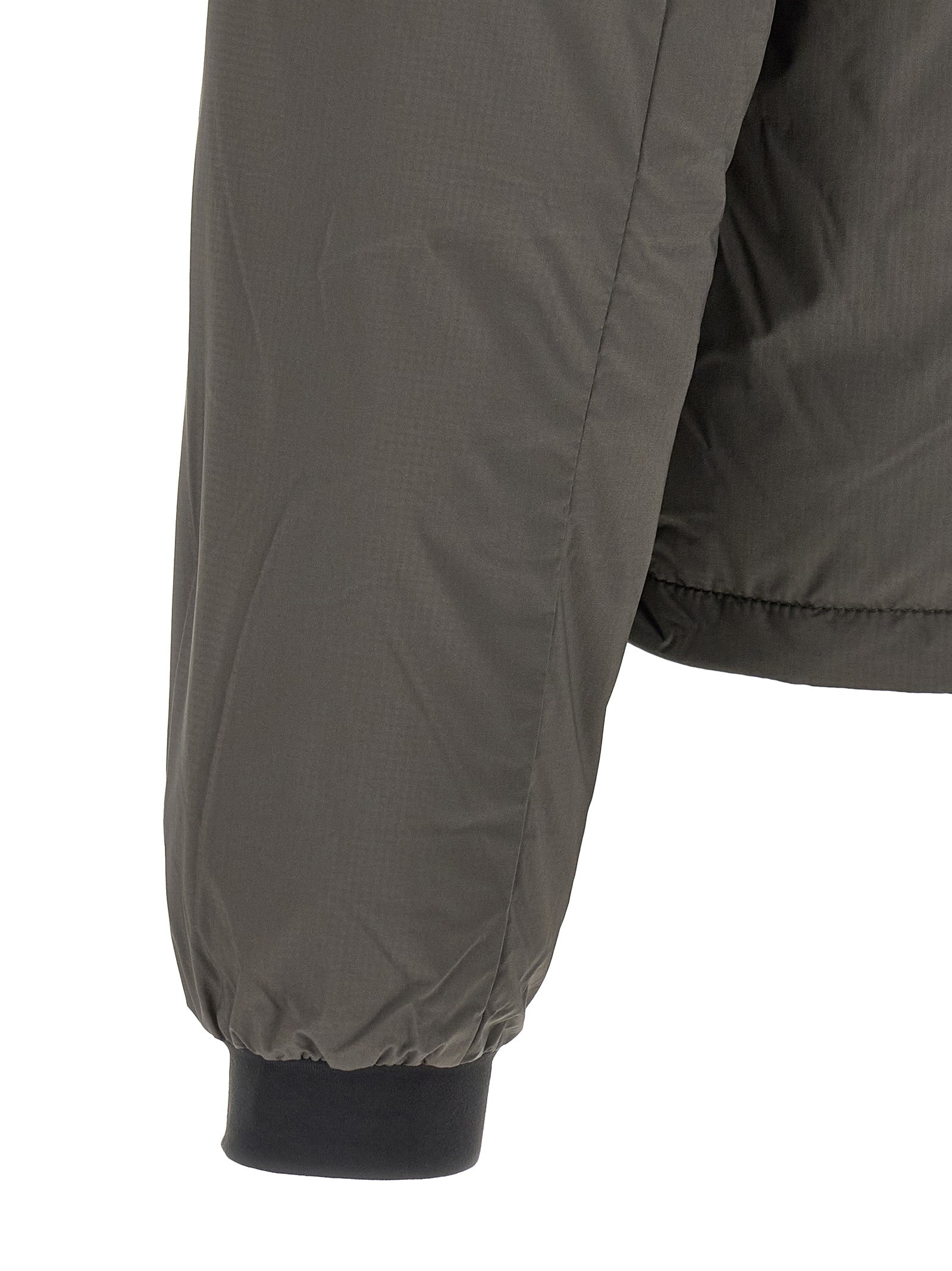 Canada Goose Zweifarbige Polyamid-Steppjacke in voller Länge