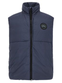 Canada Goose Blaue Ärmellose Jacke aus Polyamid