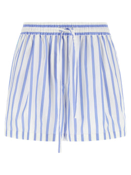 Dolce & Gabbana Blaue Baumwoll-Bermudashorts