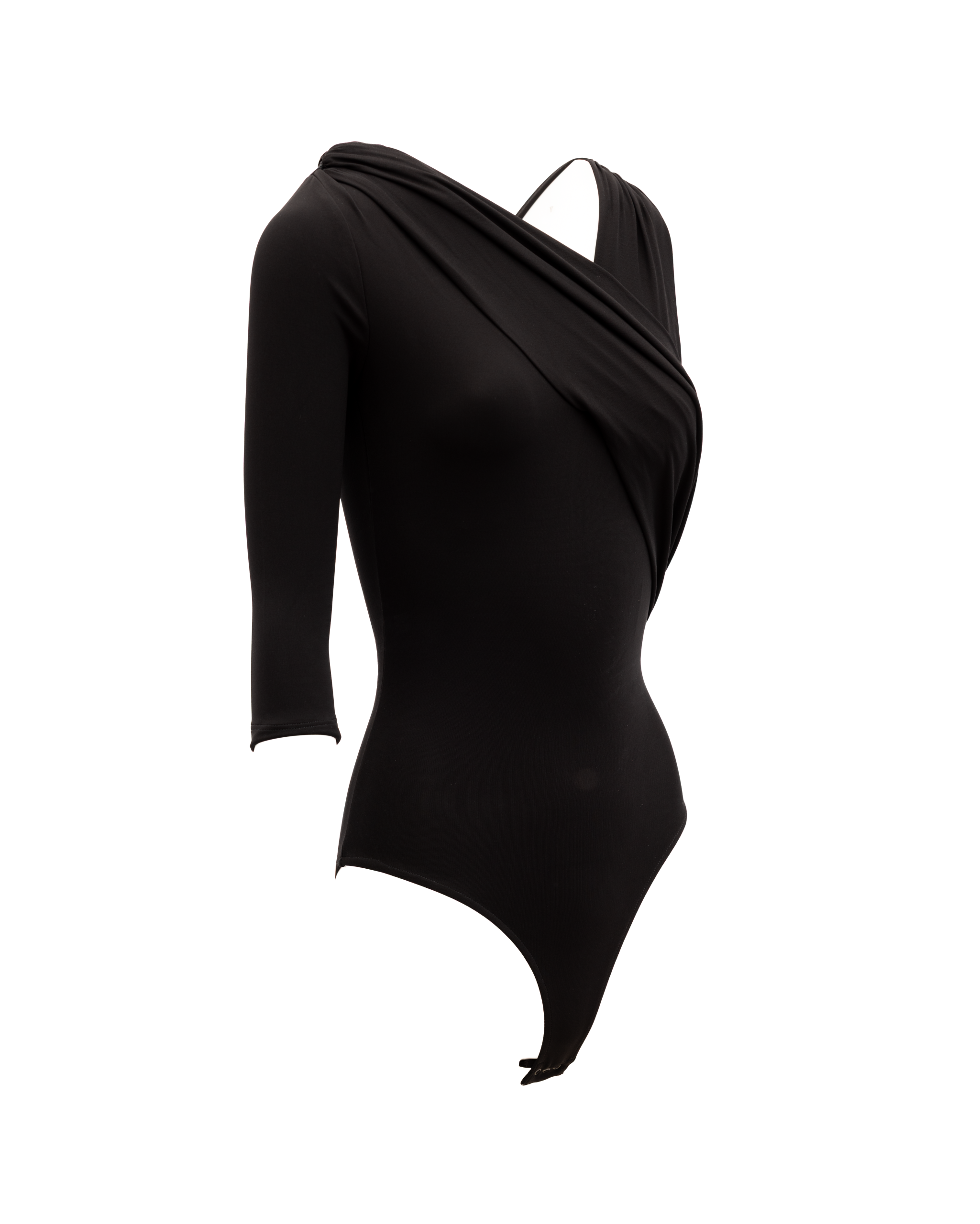 Alexander McQueen Schwarzer Damen-Body aus Viskose