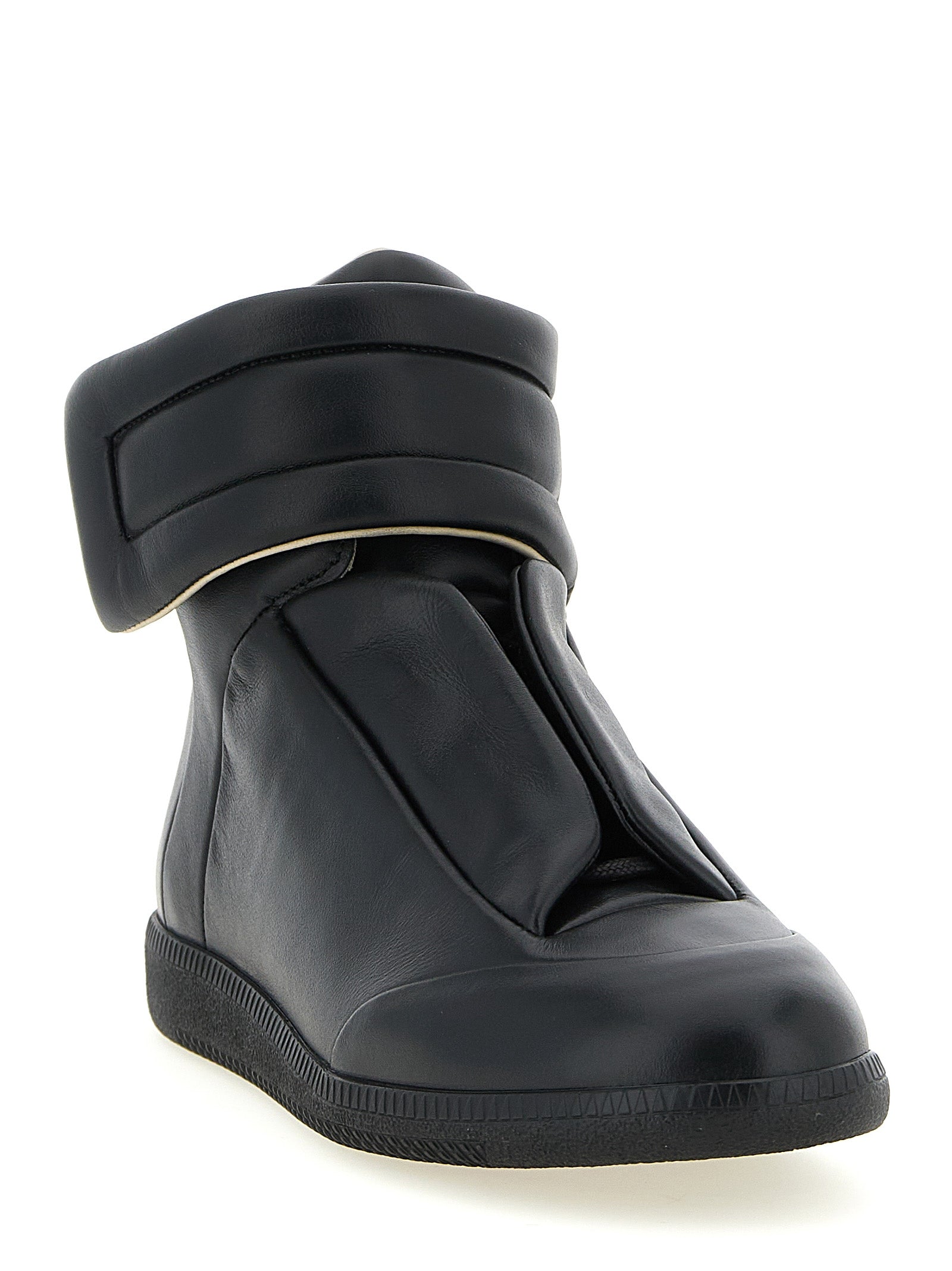 Maison Margiela Schwarze Kalbsleder Chunky Sneaker