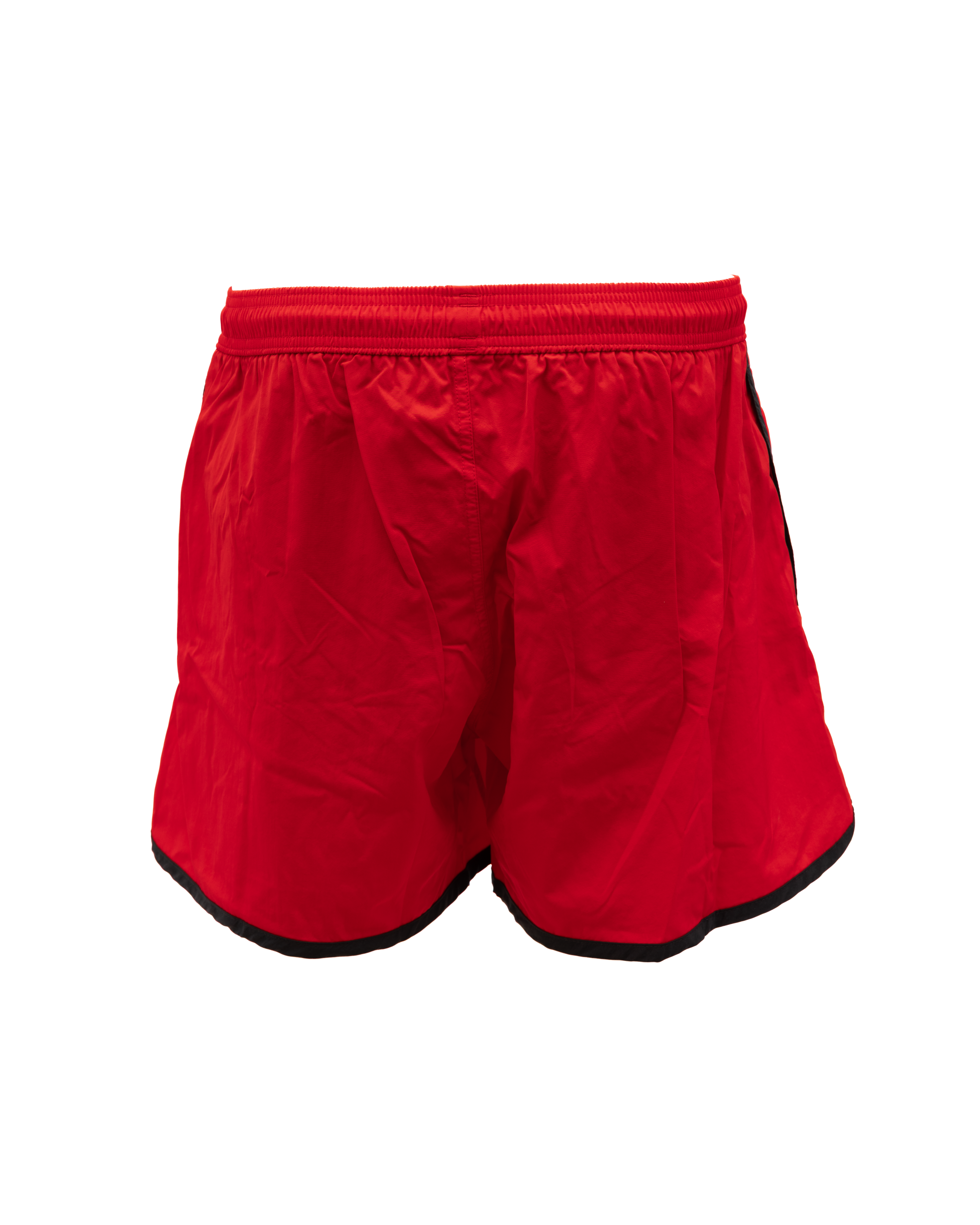 Alexander McQueen Badeshorts aus rotem Polyamid