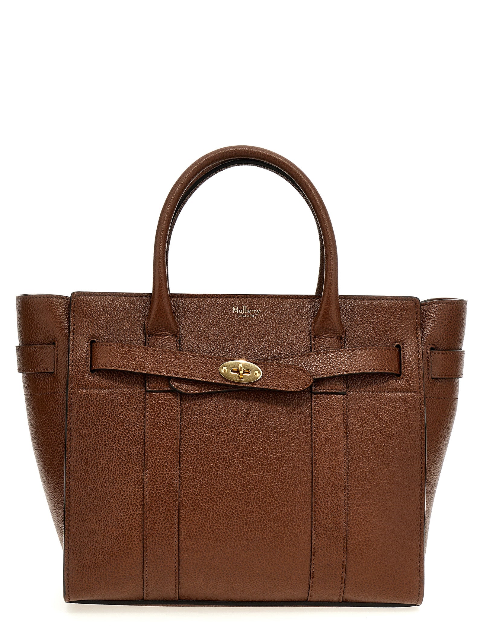 Mulberry Braune Kalbsleder-Tragetasche