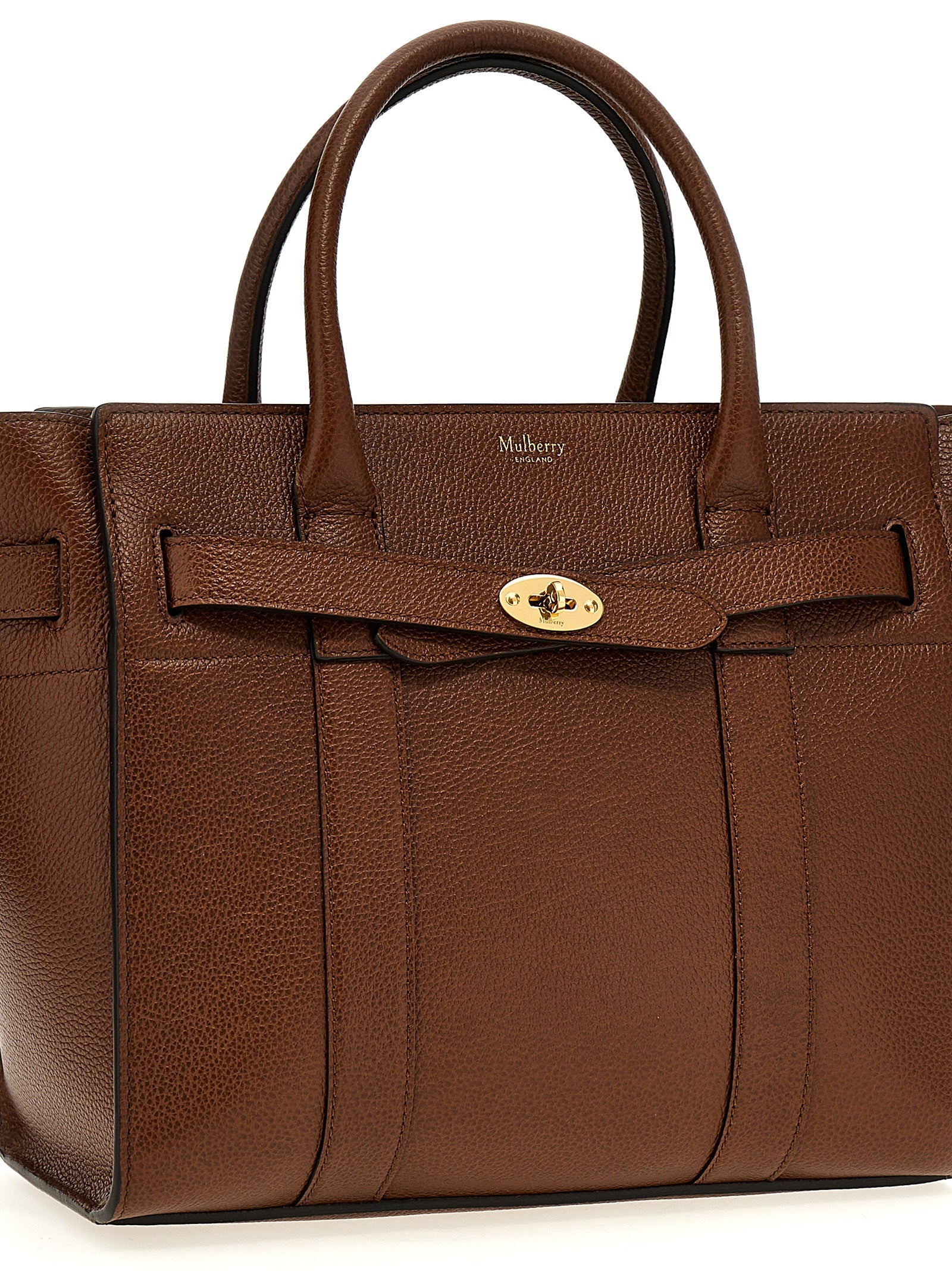 Mulberry Braune Kalbsleder-Tragetasche