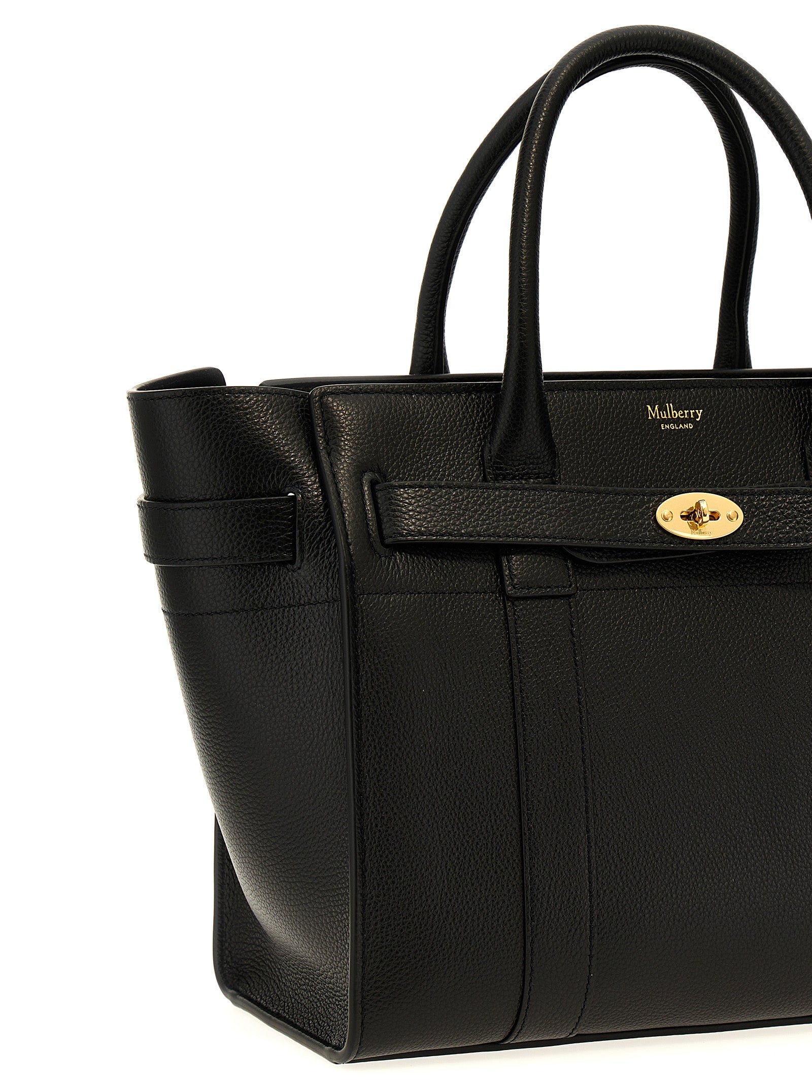 Mulberry Schwarze Kalbsleder-Tasche