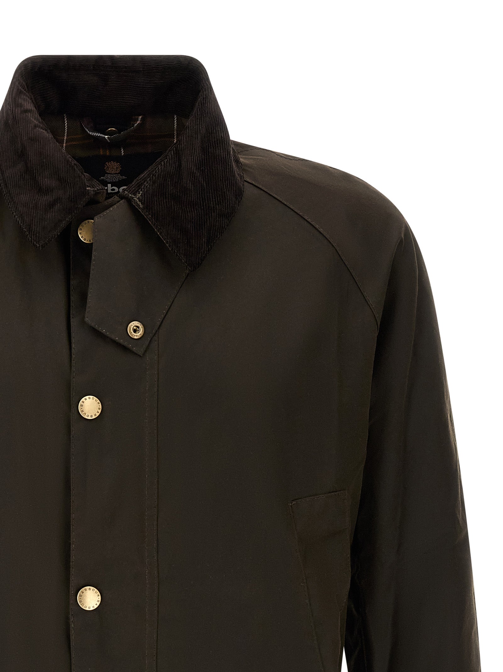 Barbour Braune Baumwolljacke
