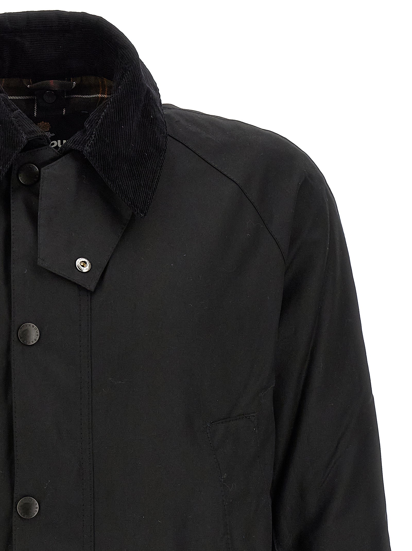 Barbour Schwarze Baumwolljacke