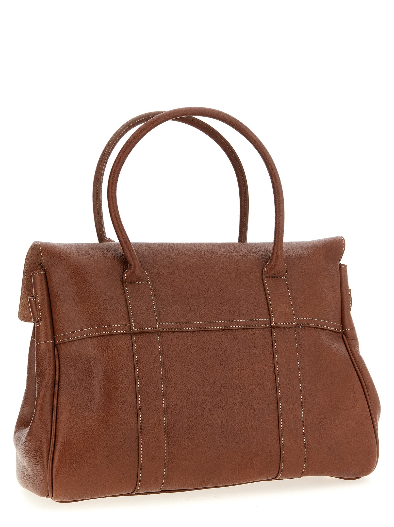 Mulberry Braunes Kalbsleder Damen Crossbody Tasche