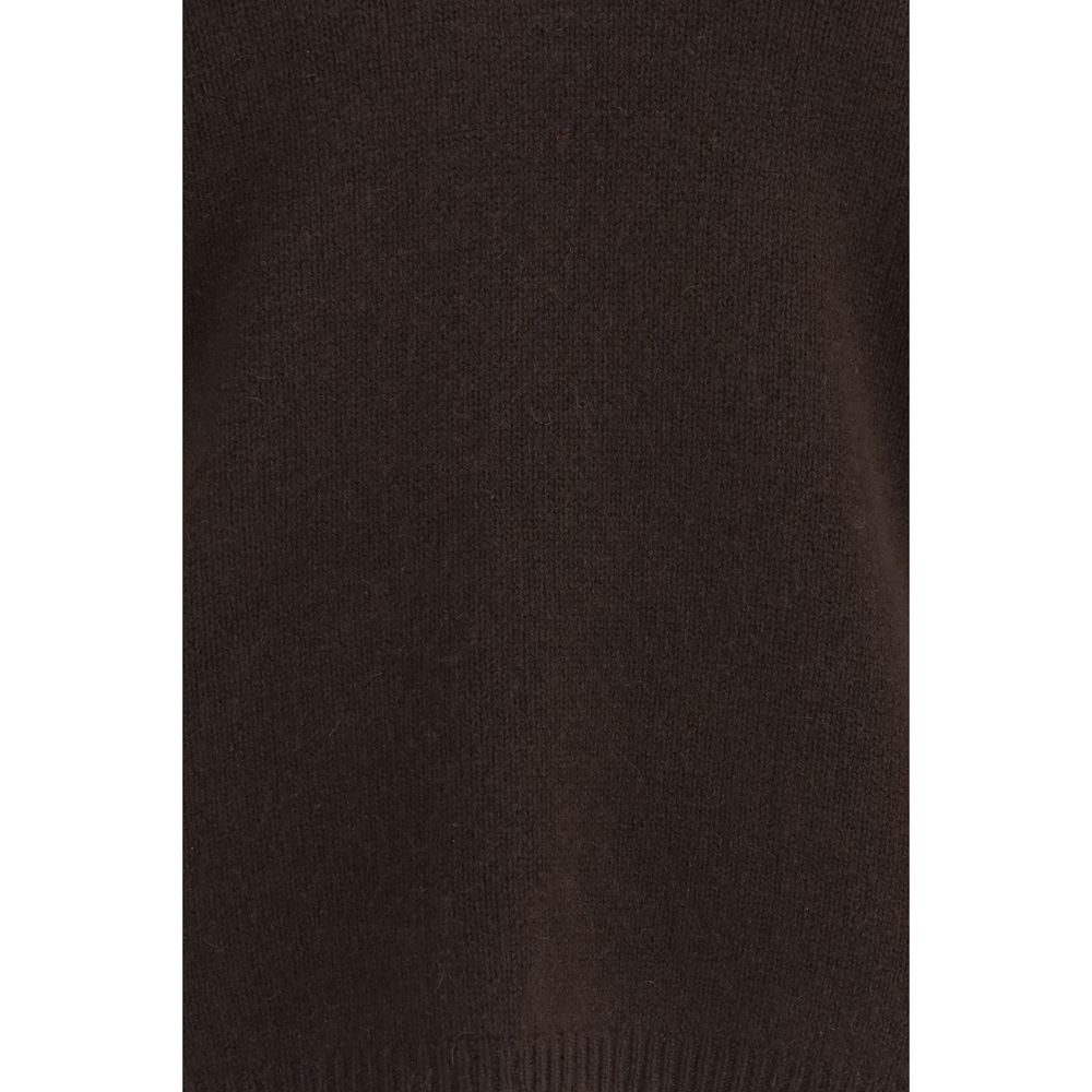 Allude Brauner Kaschmirpullover
