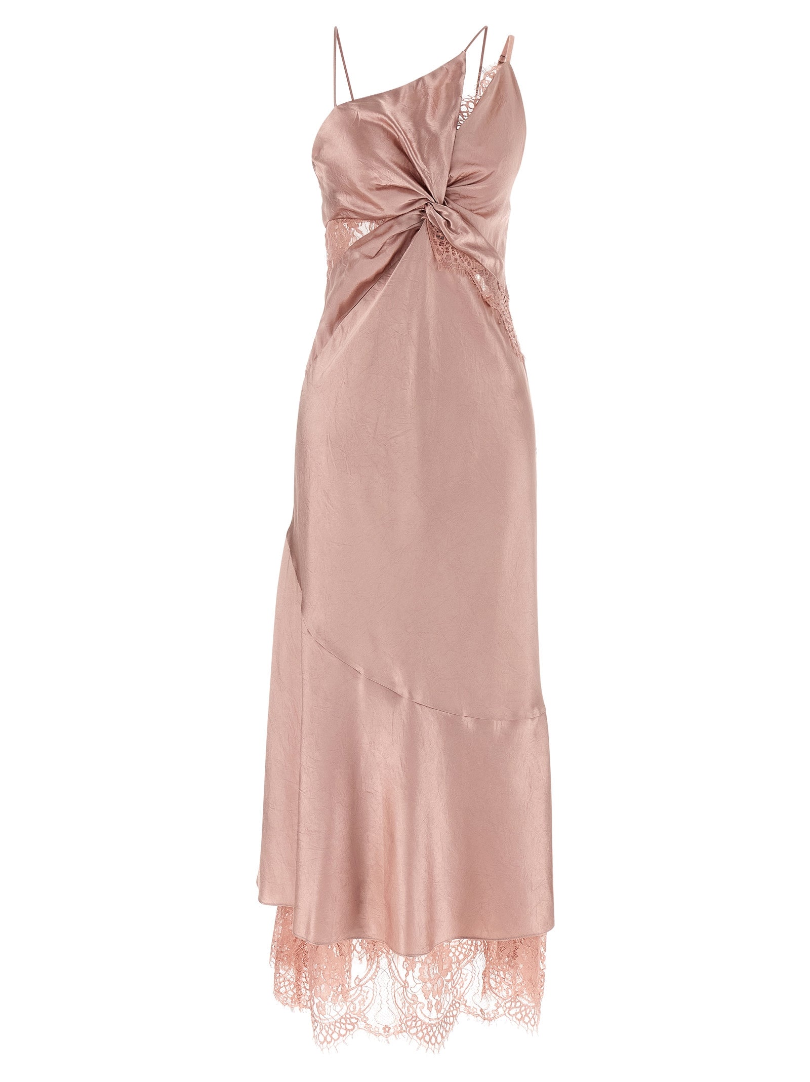 PINKO Langes Kleid aus mehrfarbigem Acetat