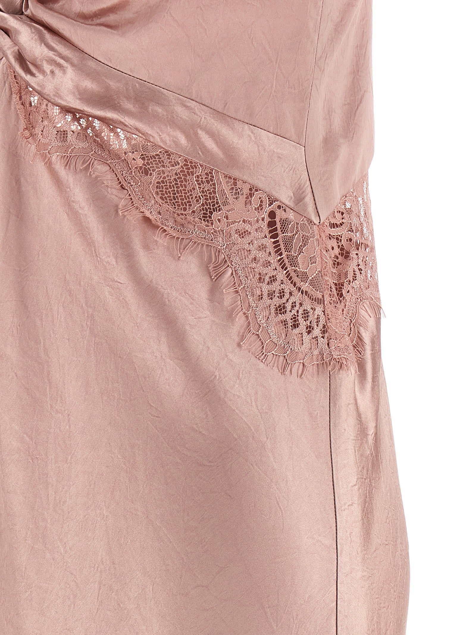 PINKO Langes Kleid aus mehrfarbigem Acetat
