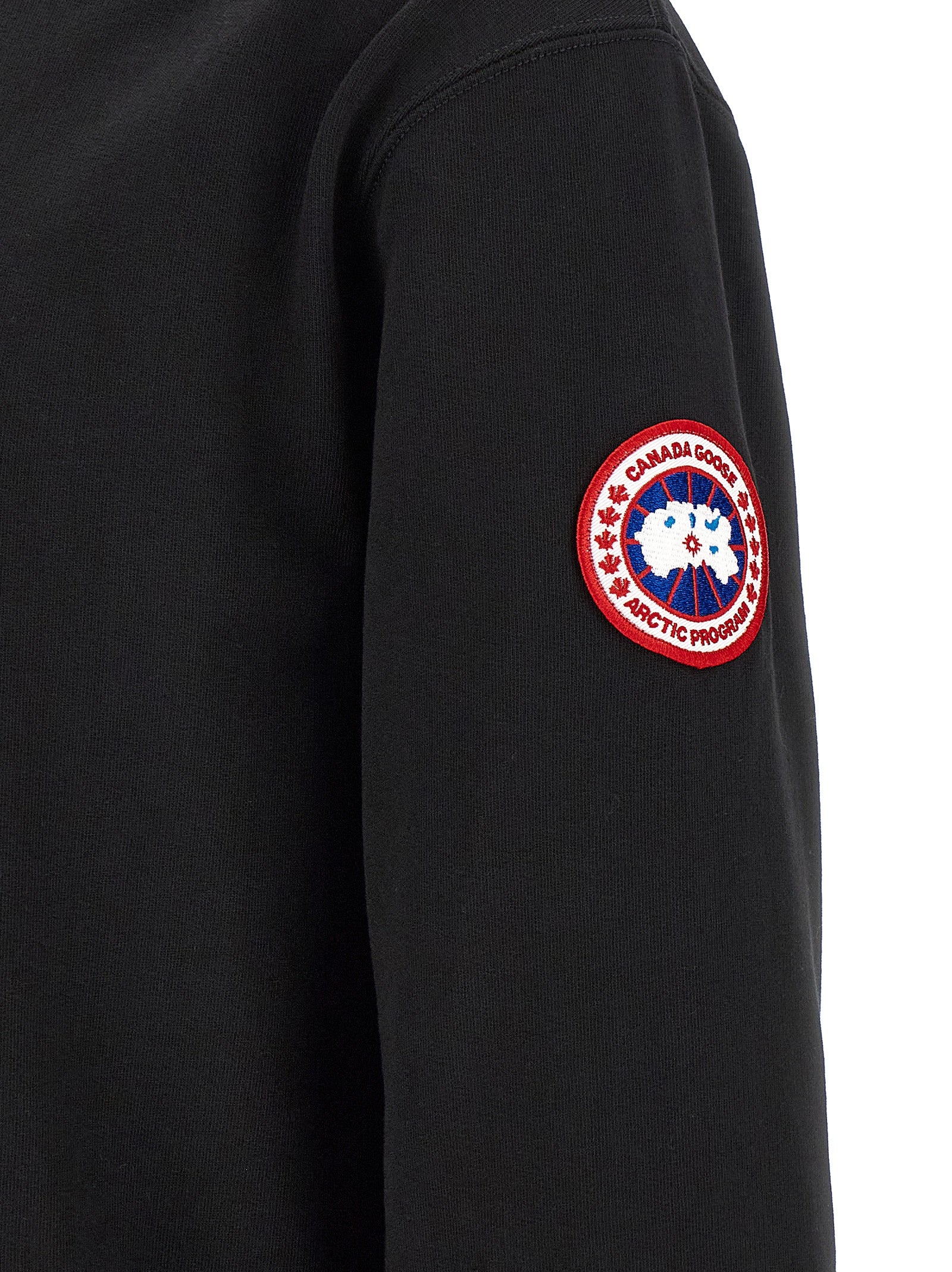 Canada Goose Schwarzer Baumwoll-Sweatshirt