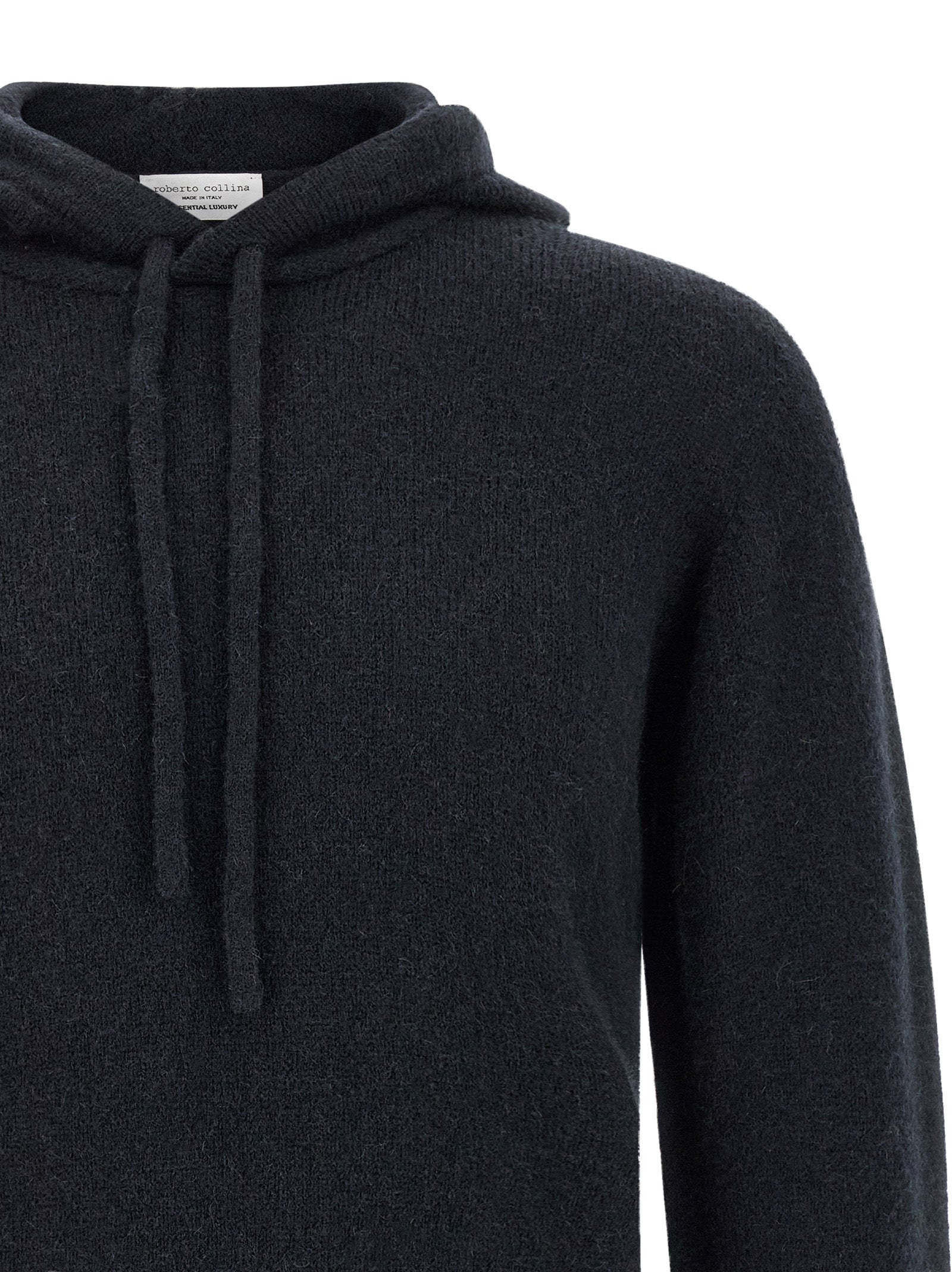 Roberto Collina Blauer Wollcardigan